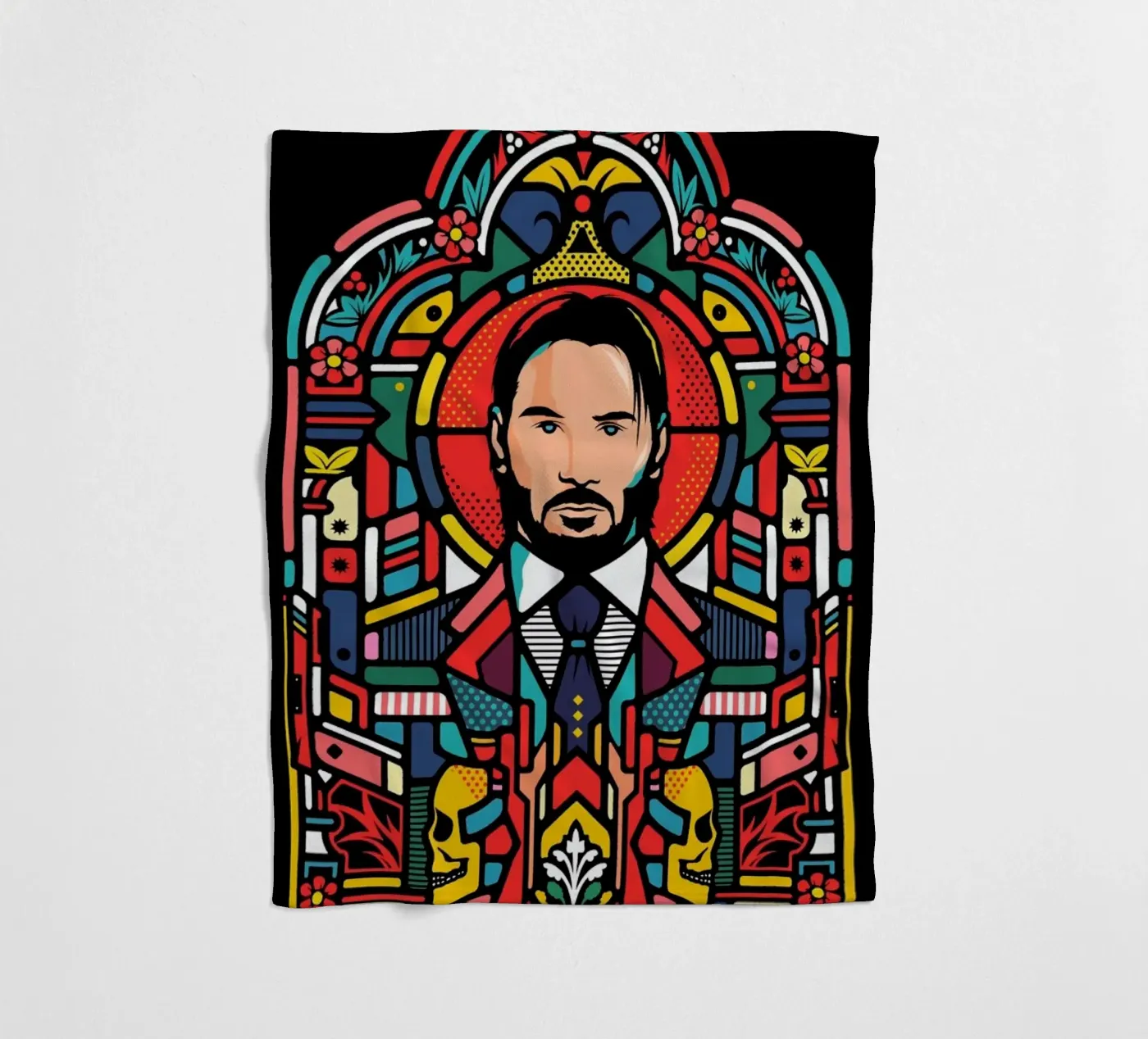 John Wick Fleecedecke von Van Orton Design
