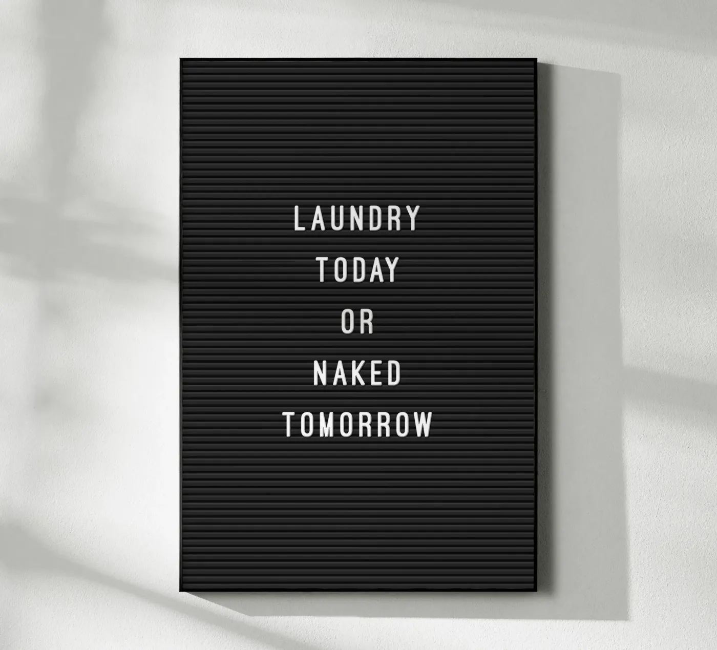 Letterboard Laundry plexiglass da Hafenkönigin