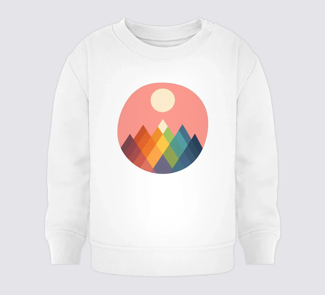 Pico Arco Iris sudadera de bebé de Andy Westface