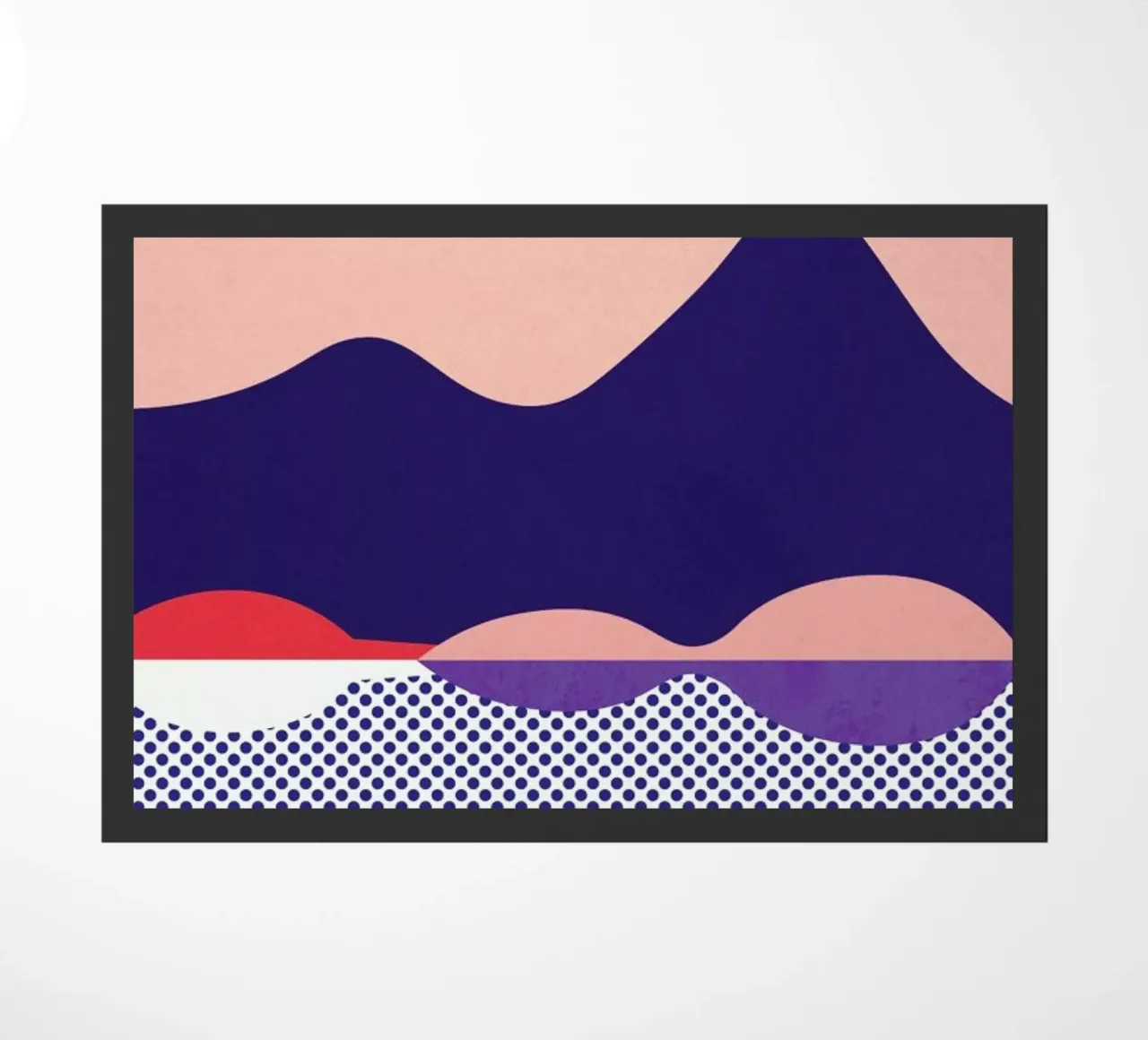 Lac du Bourget zerbino da The Cartography Collection