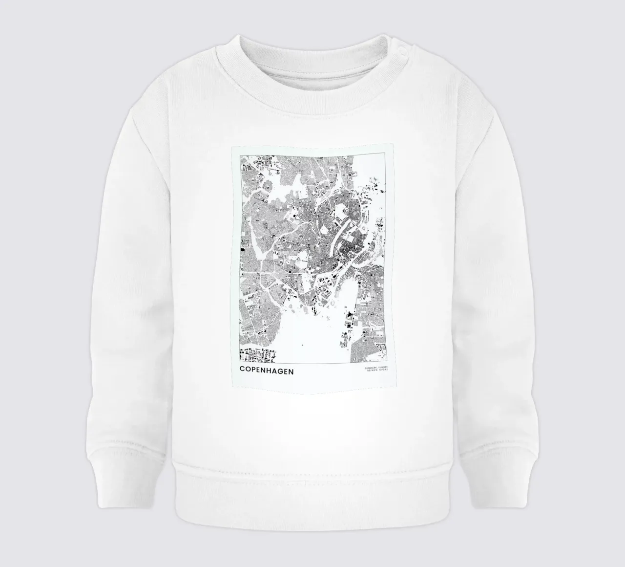Copenhagen felpa neonato da The Cartography Collection