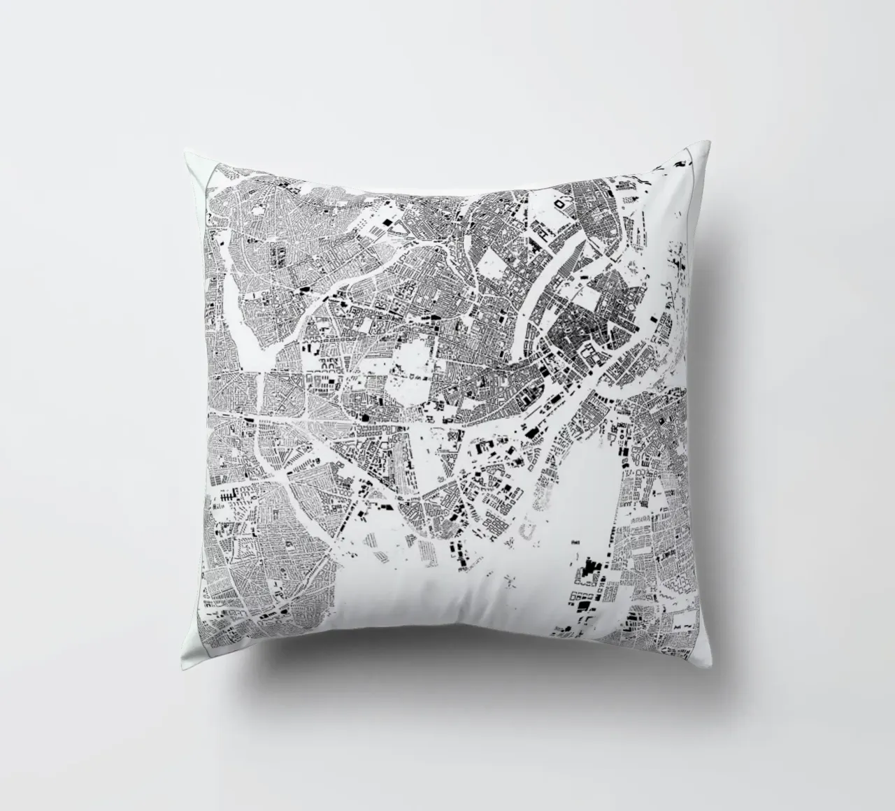 Copenhagen cuscino da The Cartography Collection