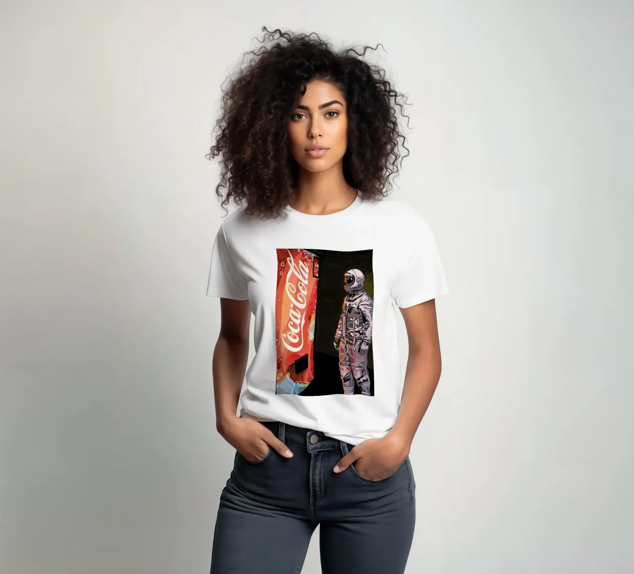 The Coke Machine t-shirt by Scott Listfield