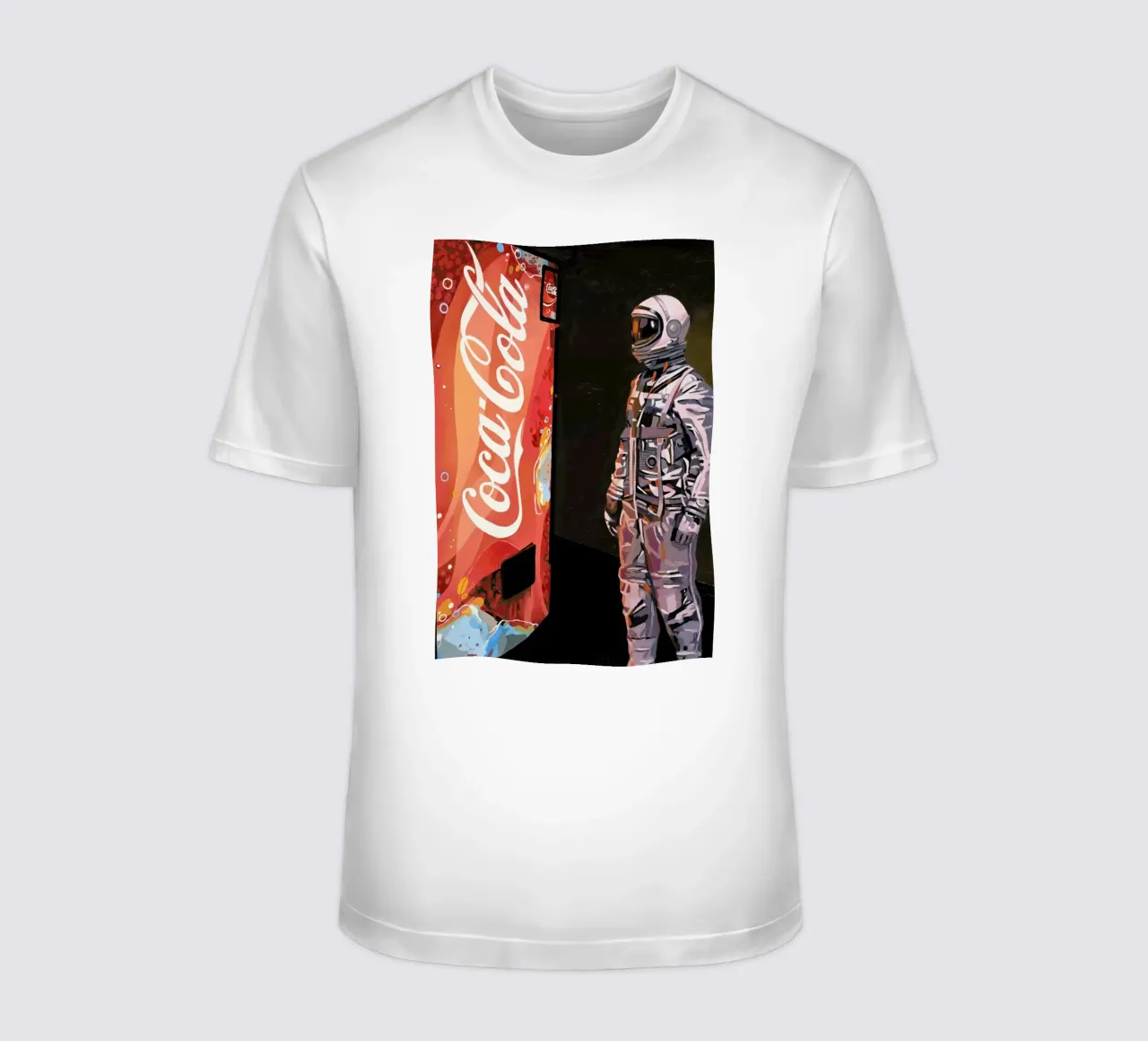 The Coke Machine t-shirt by Scott Listfield