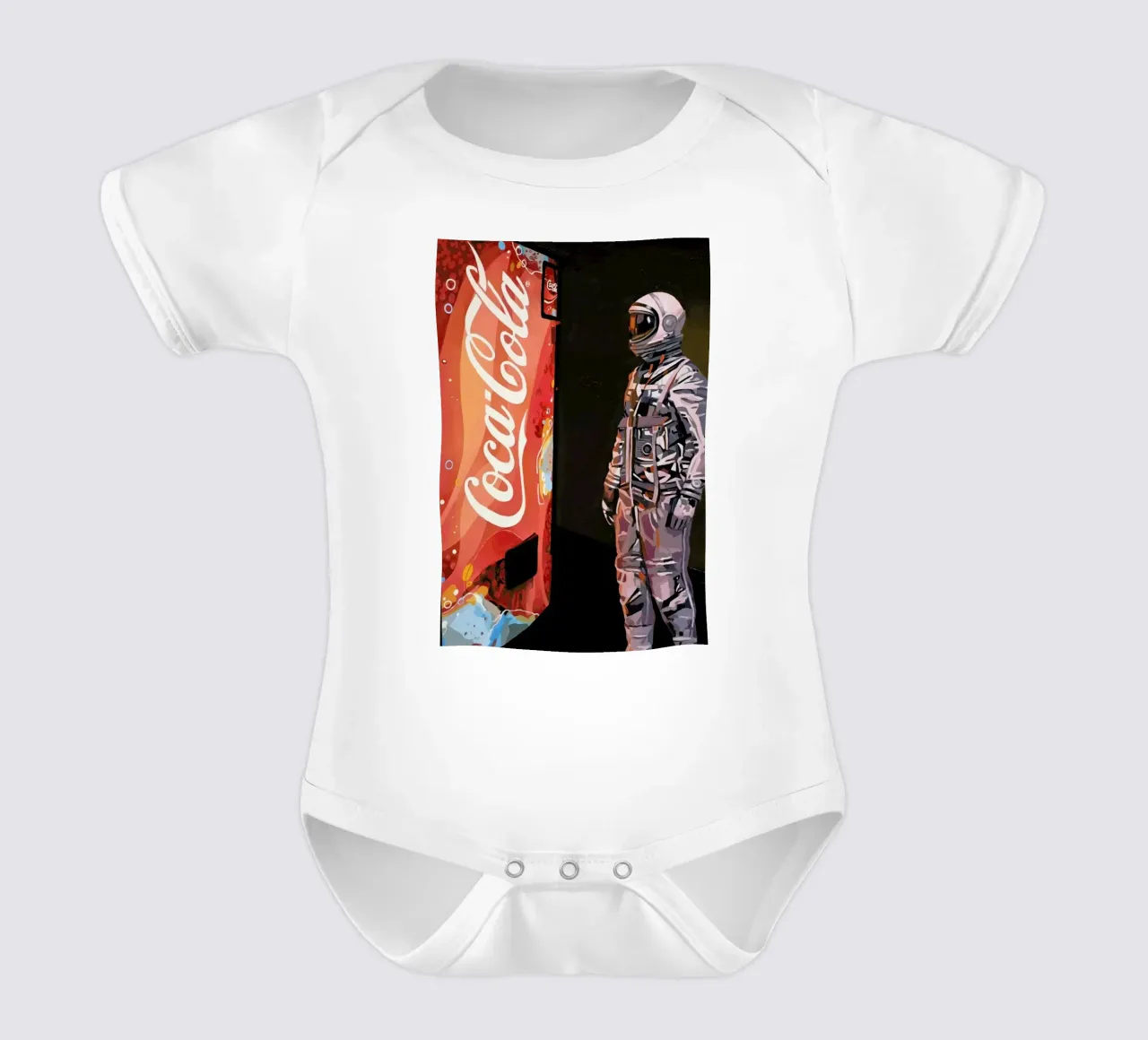 The Coke Machine body neonato maniche corte da Scott Listfield