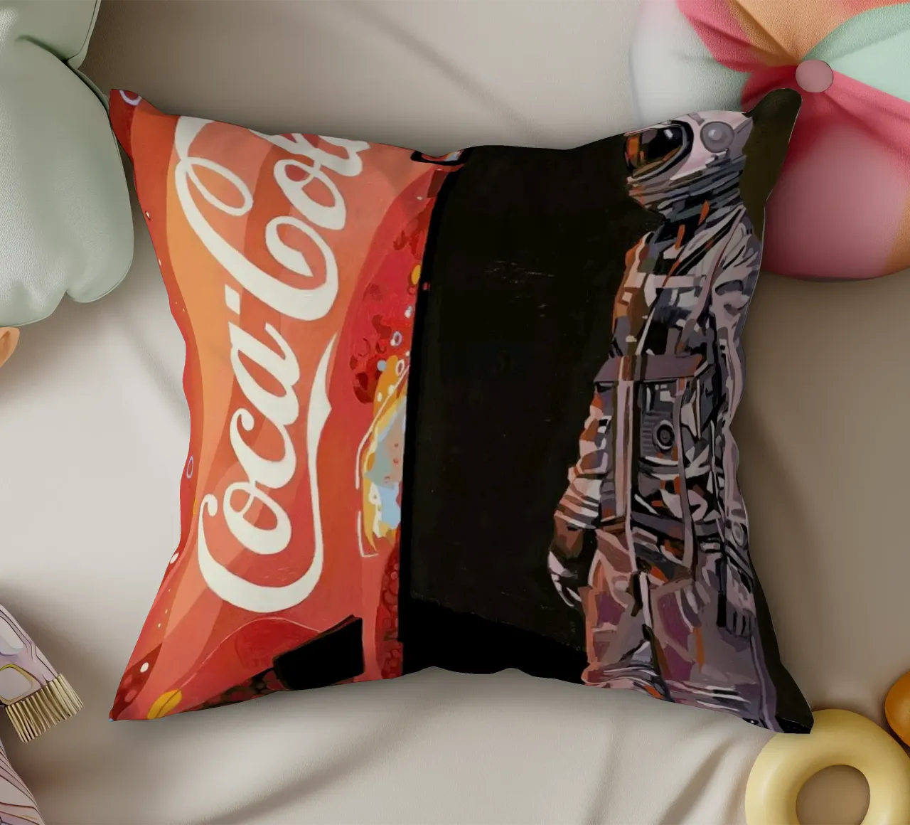 The Coke Machine cuscino da Scott Listfield
