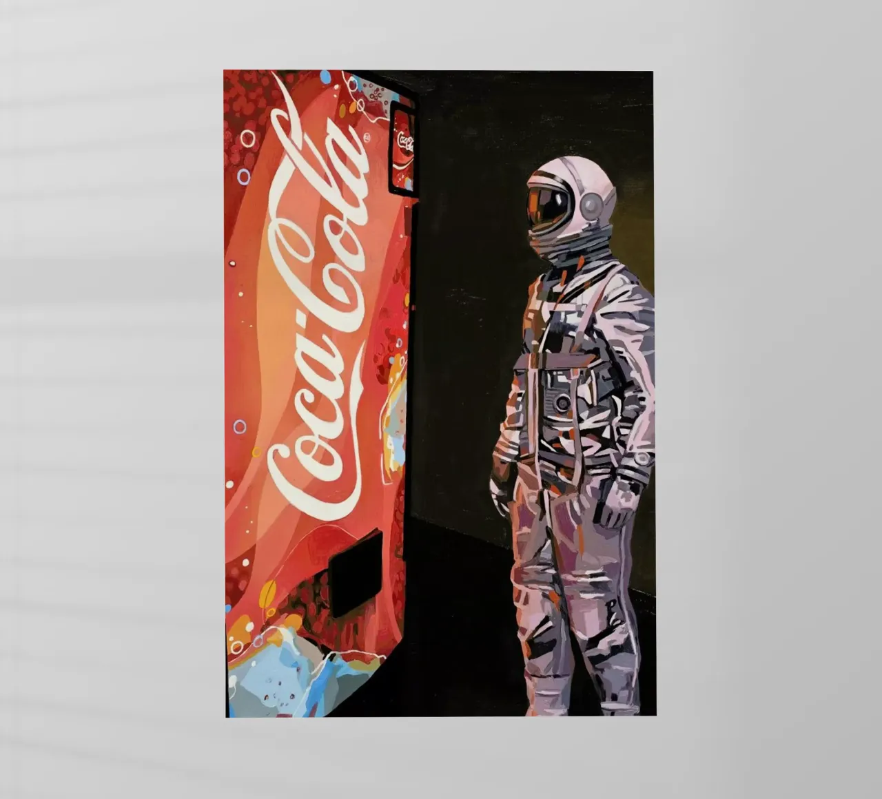 The Coke Machine pellicola backlit da Scott Listfield