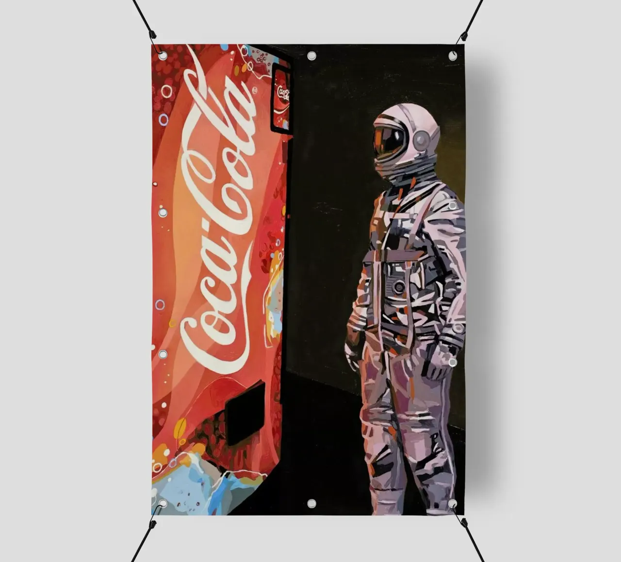 The Coke Machine telo in pvc da Scott Listfield