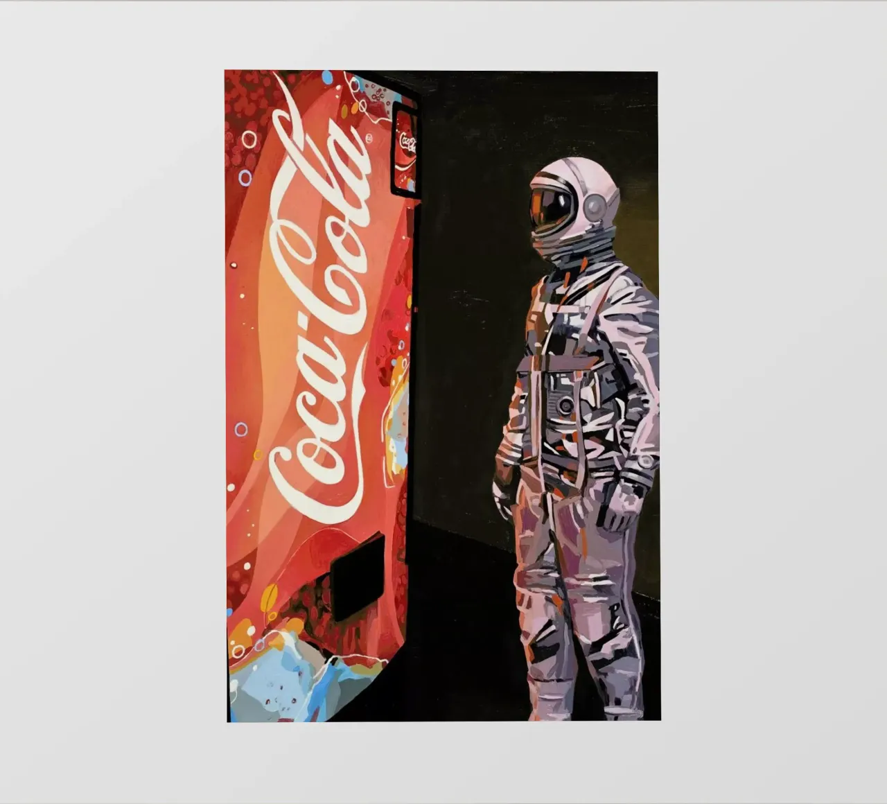 The Coke Machine telo in pvc da Scott Listfield