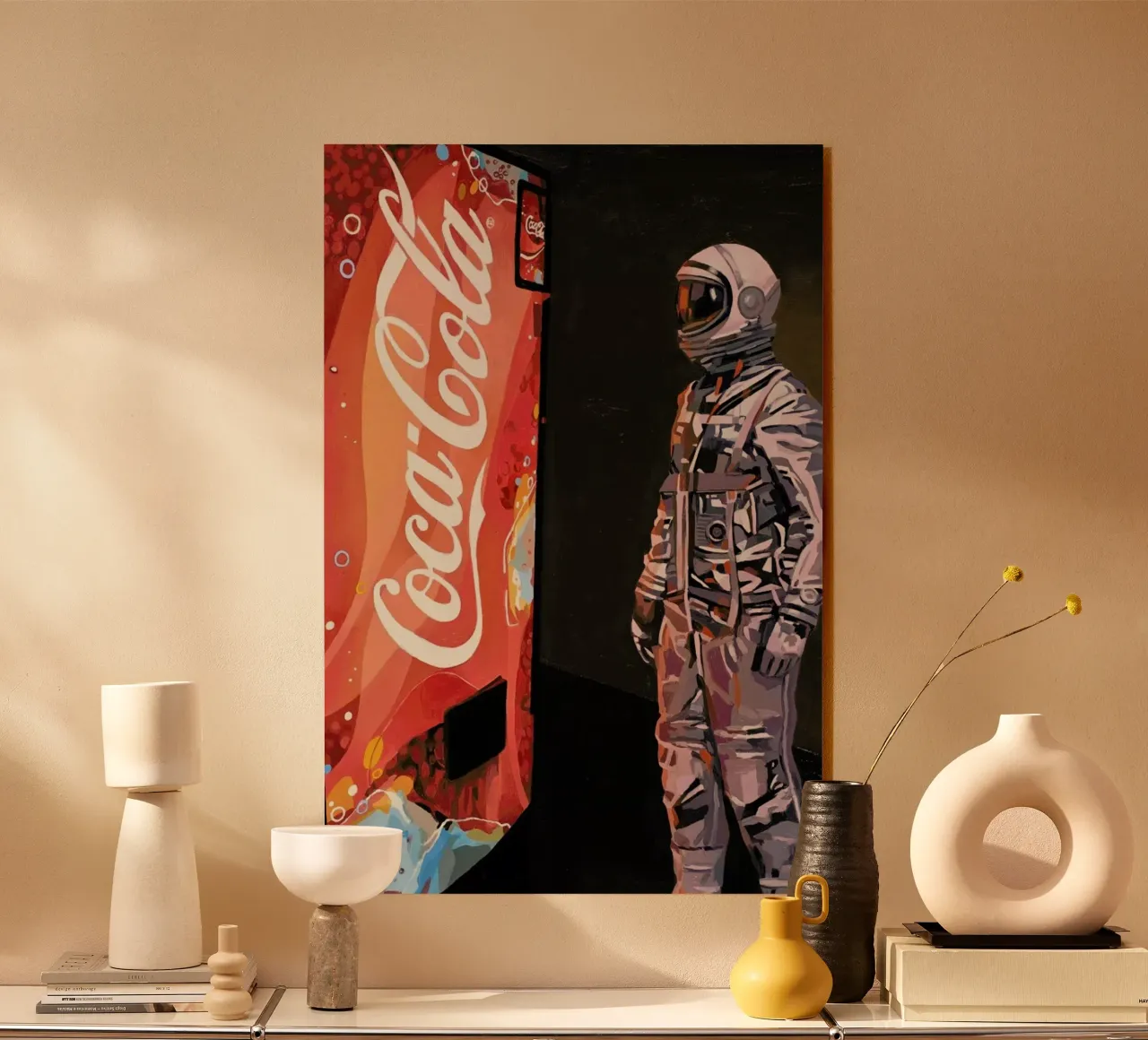 The Coke Machine plexiglass da Scott Listfield