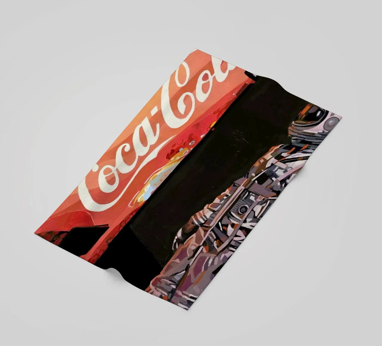 The Coke Machine Strandtuch von Scott Listfield