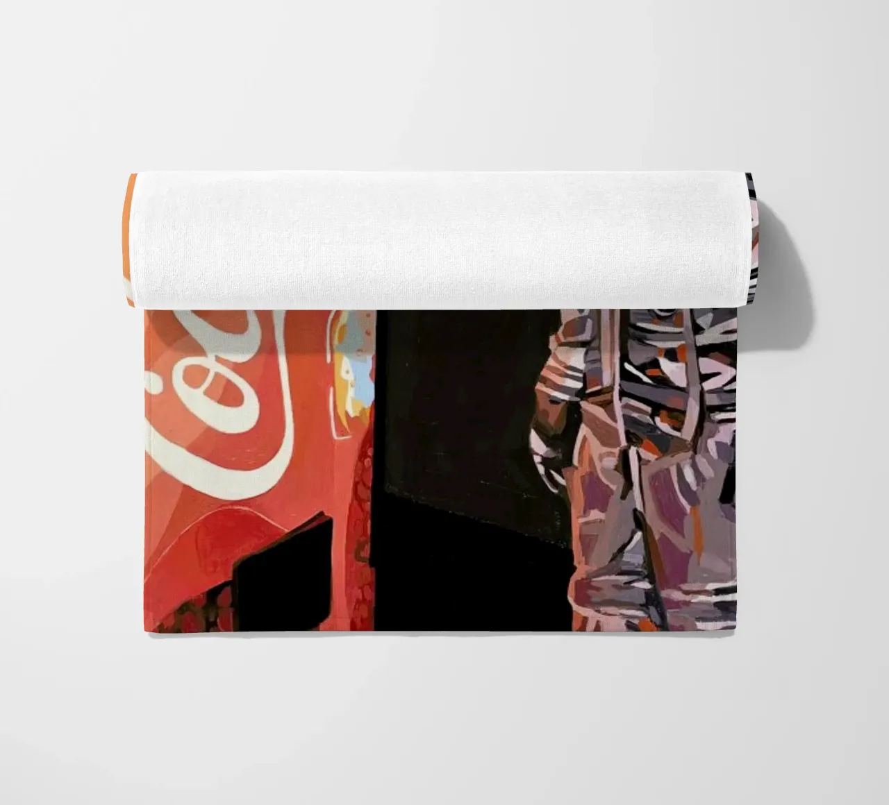 The Coke Machine Strandtuch von Scott Listfield