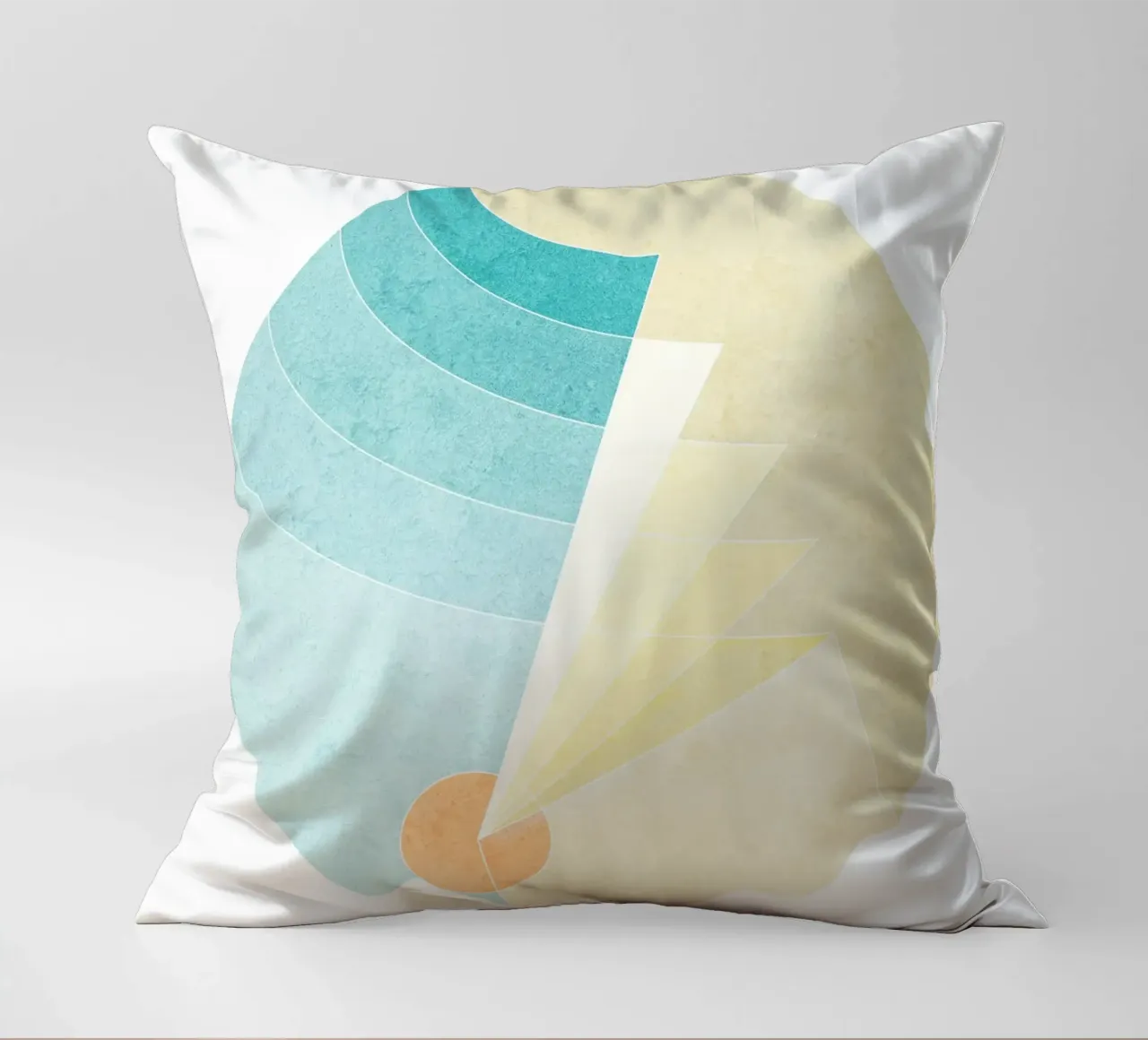 Another Place - Abstract Mandala cuscino da lovely lines