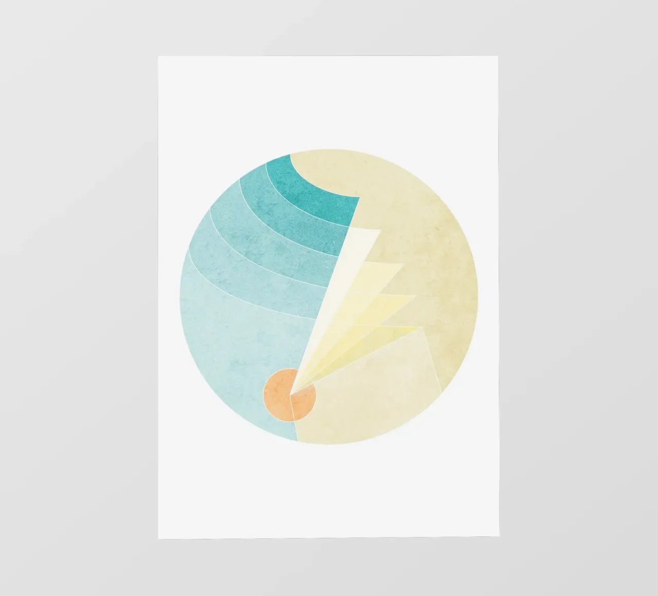 Another Place - Abstract Mandala telo in pvc da lovely lines