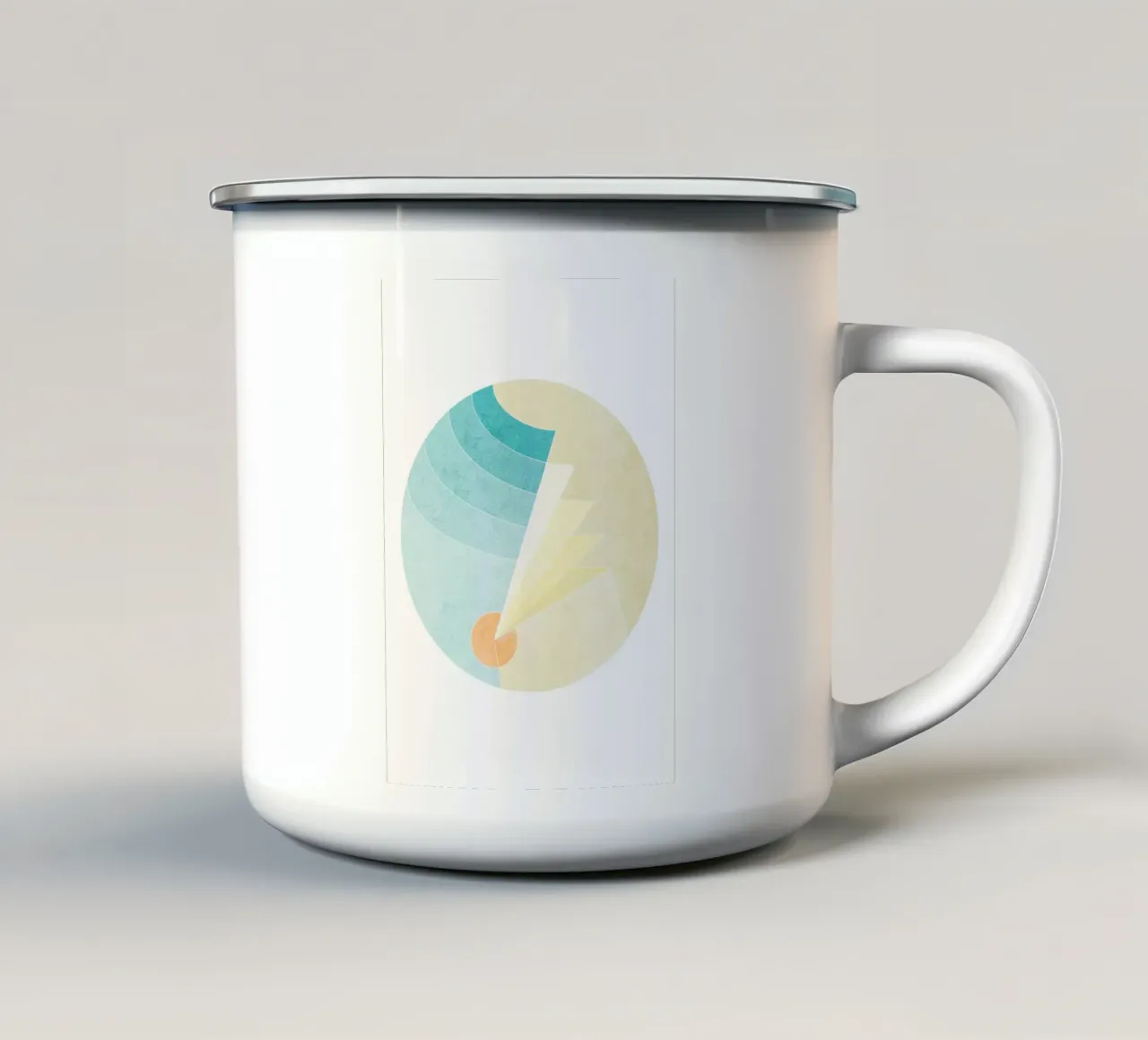 Another Place - Abstract Mandala tazza in smalto da lovely lines