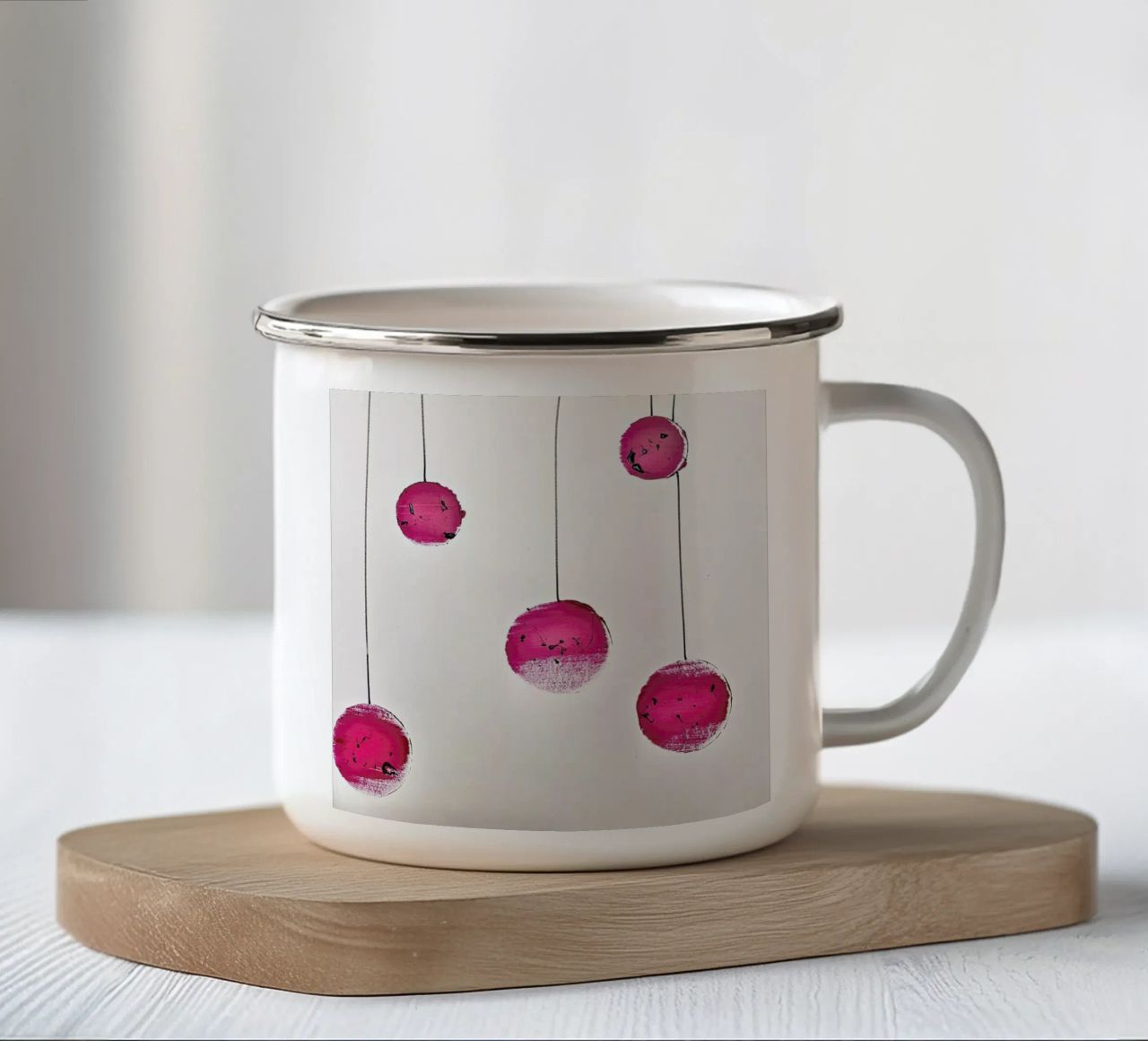 Xmas 2 tazza in smalto da FRITSCH&FRITSCH