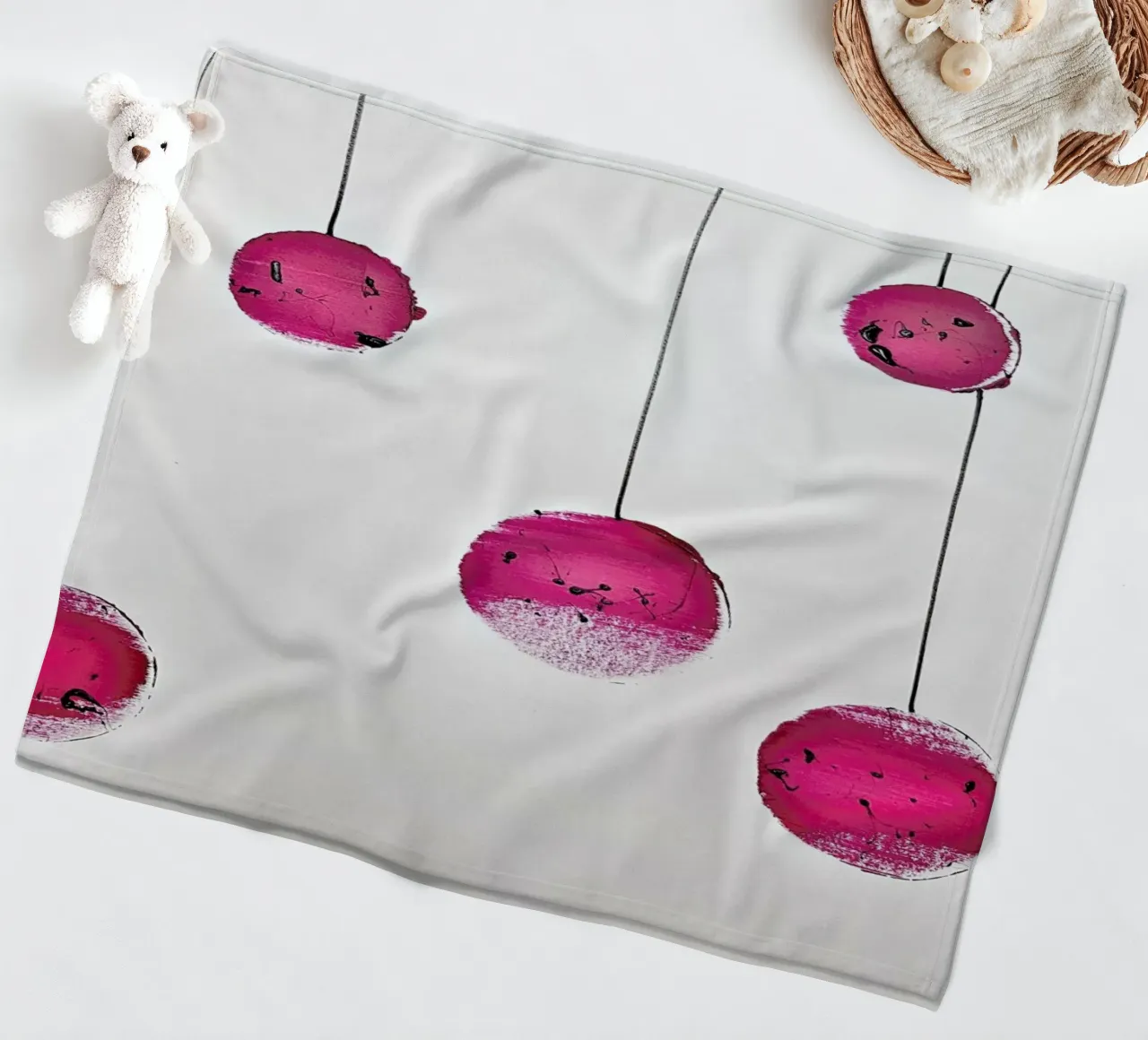 Xmas 2 fleece blanket by FRITSCH&FRITSCH