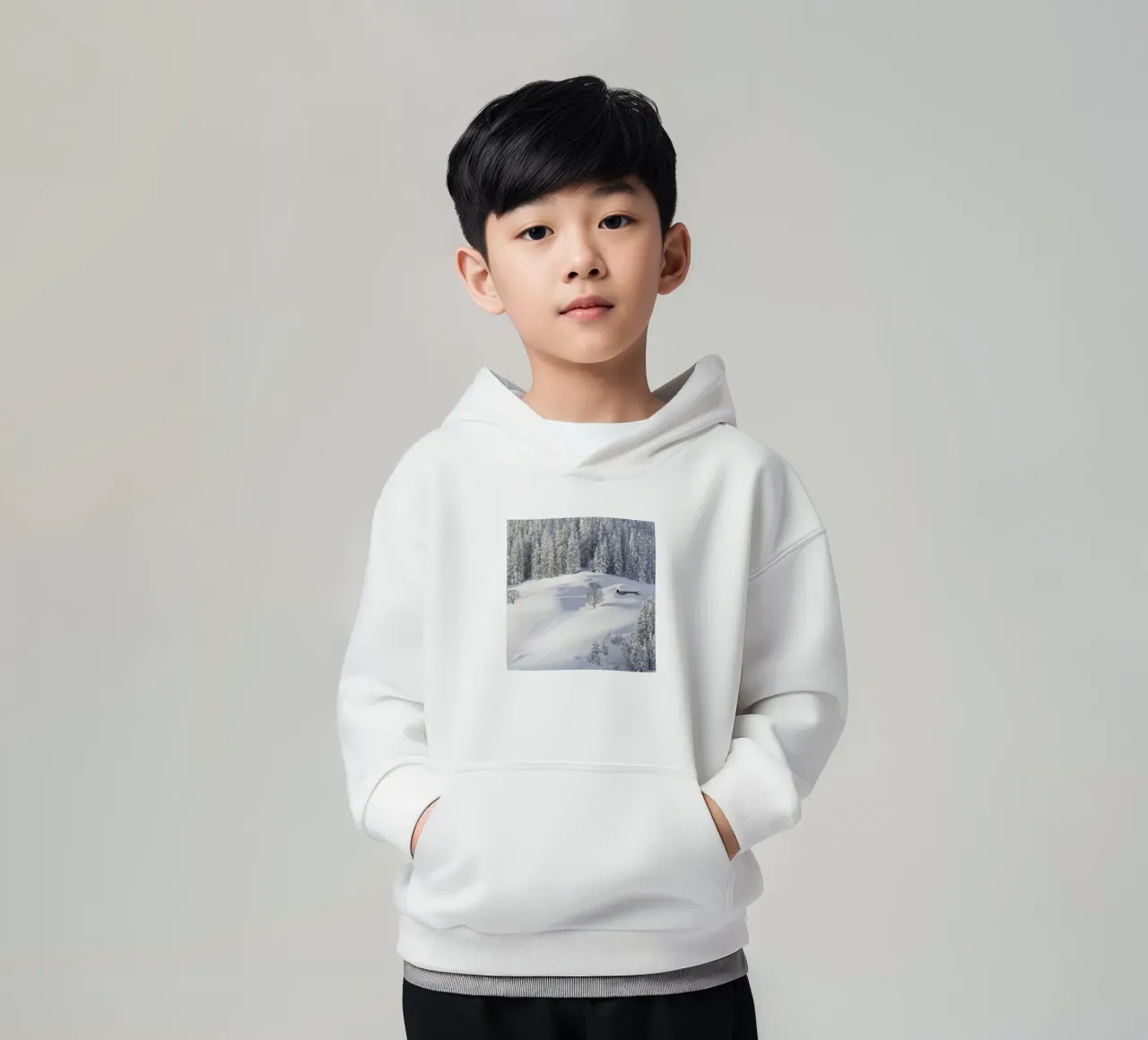 Let’s Rest a While felpa bambino con cappuccio da Nur Mut