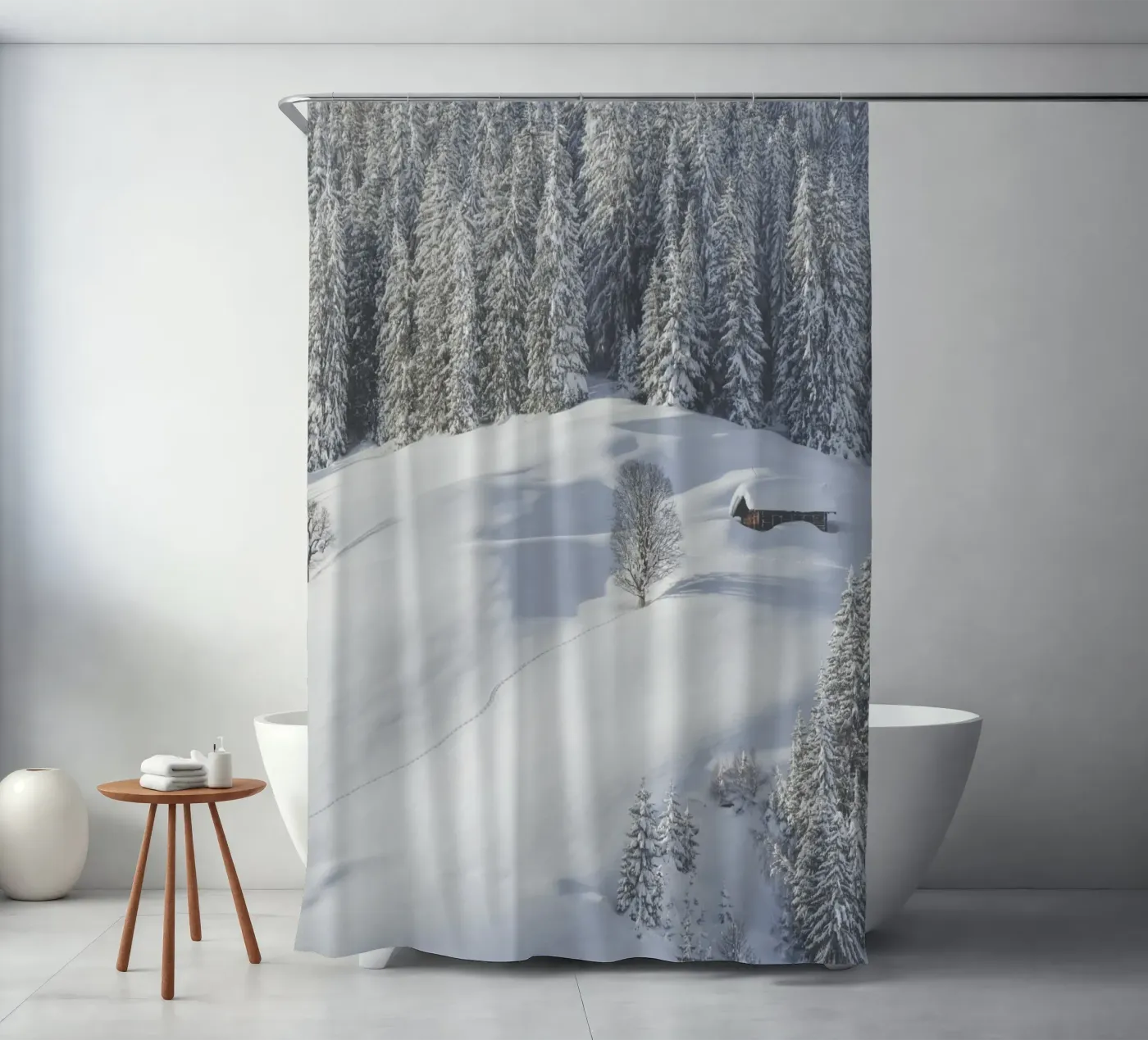 Let’s Rest a While douchegordijn van Nur Mut