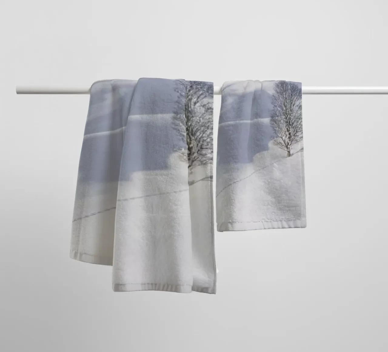 Let’s Rest a While towel by Nur Mut