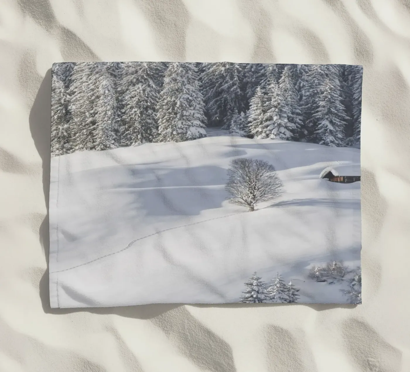 Let’s Rest a While beach towel by Nur Mut