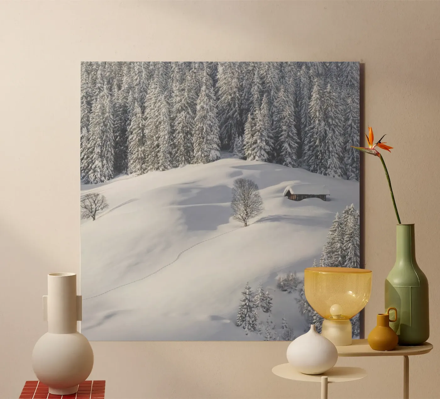 Let’s Rest a While alluminio dibond da Nur Mut