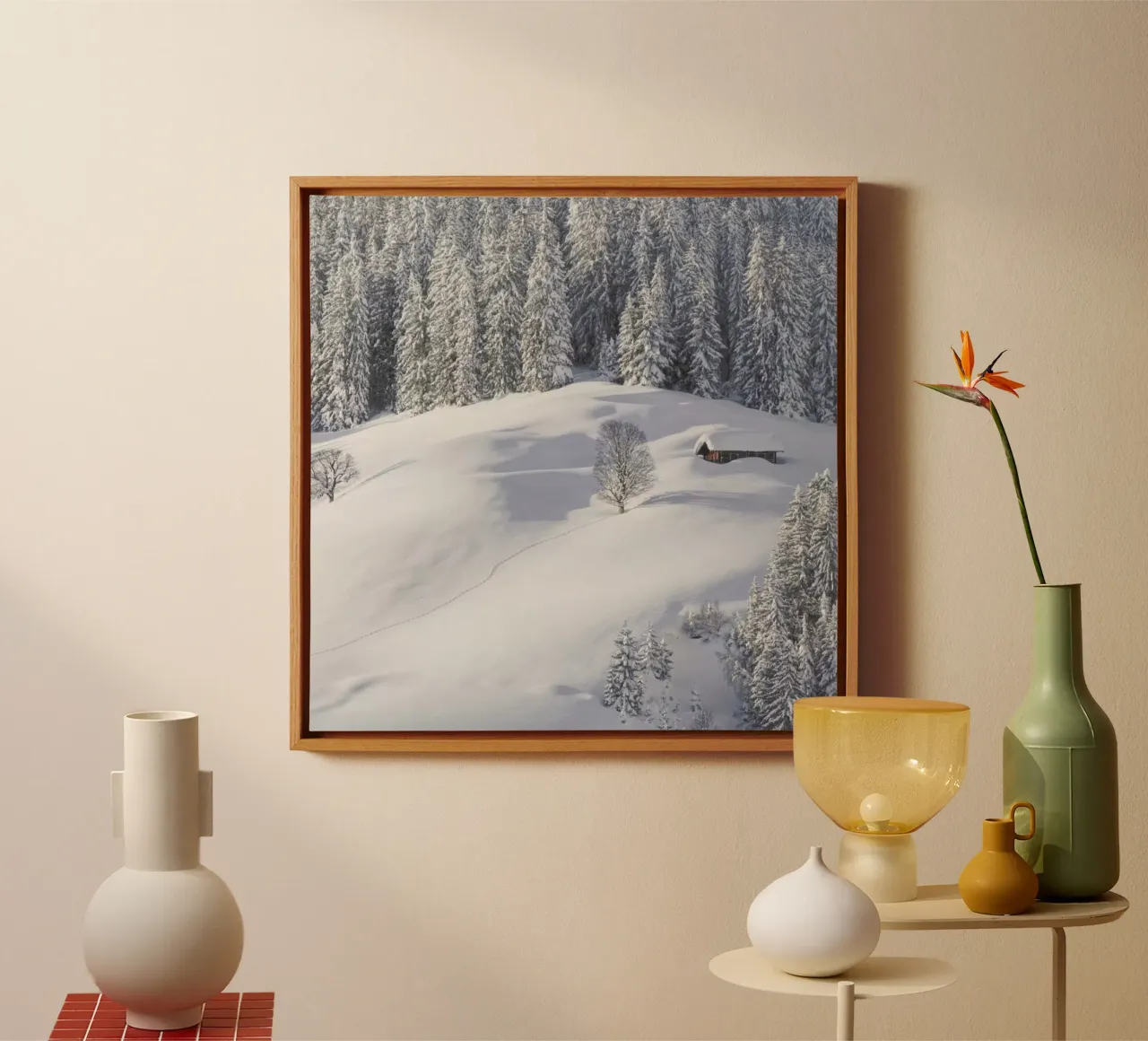 Let’s Rest a While canvas by Nur Mut