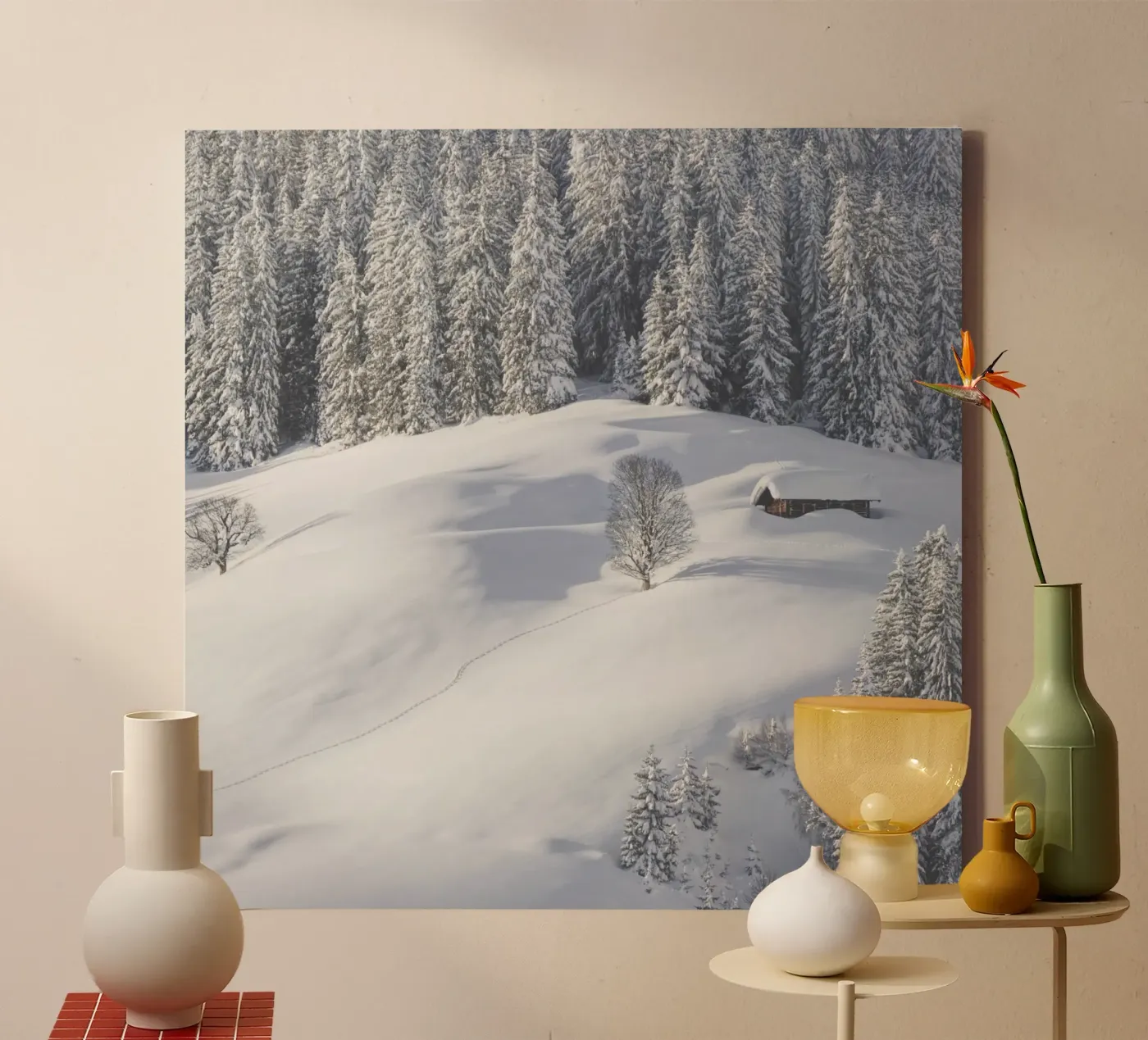 Let’s Rest a While canvas van Nur Mut