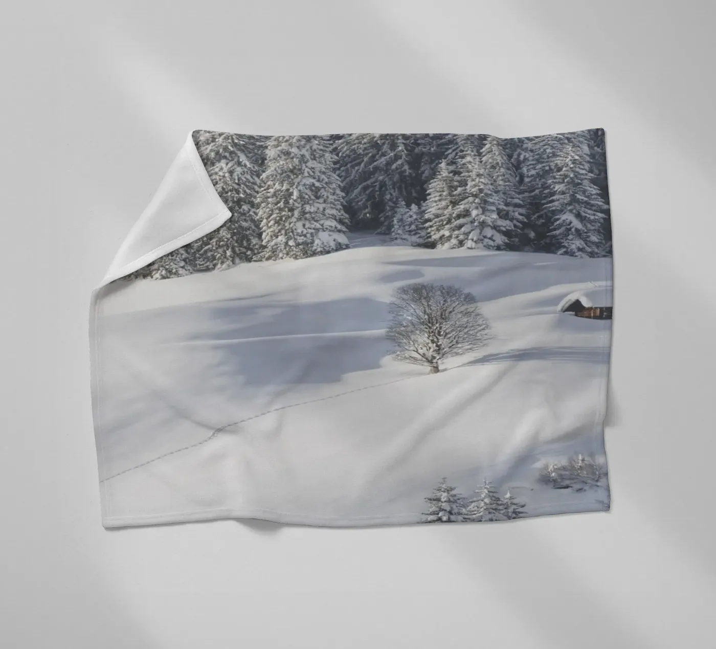 Let’s Rest a While fleece blanket by Nur Mut