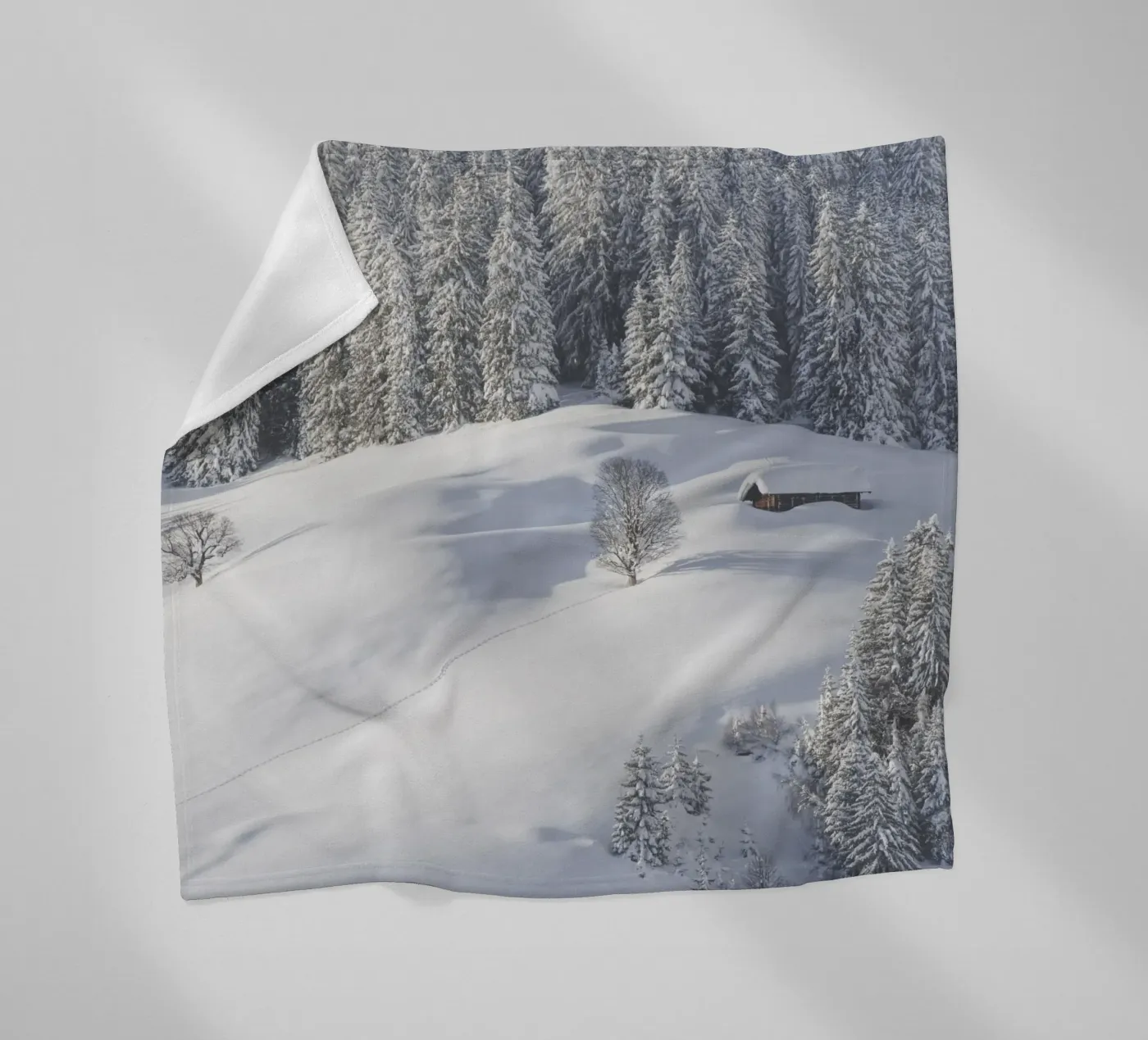 Let’s Rest a While fleece blanket by Nur Mut