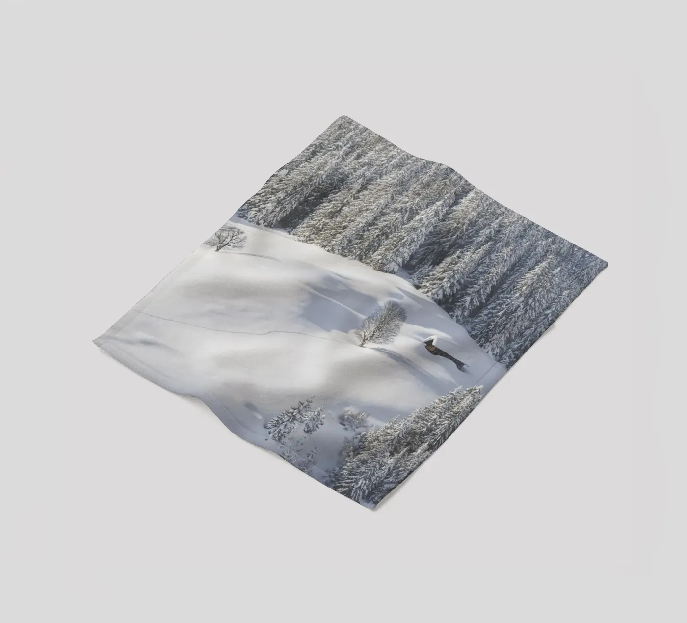 Let’s Rest a While fleece blanket by Nur Mut