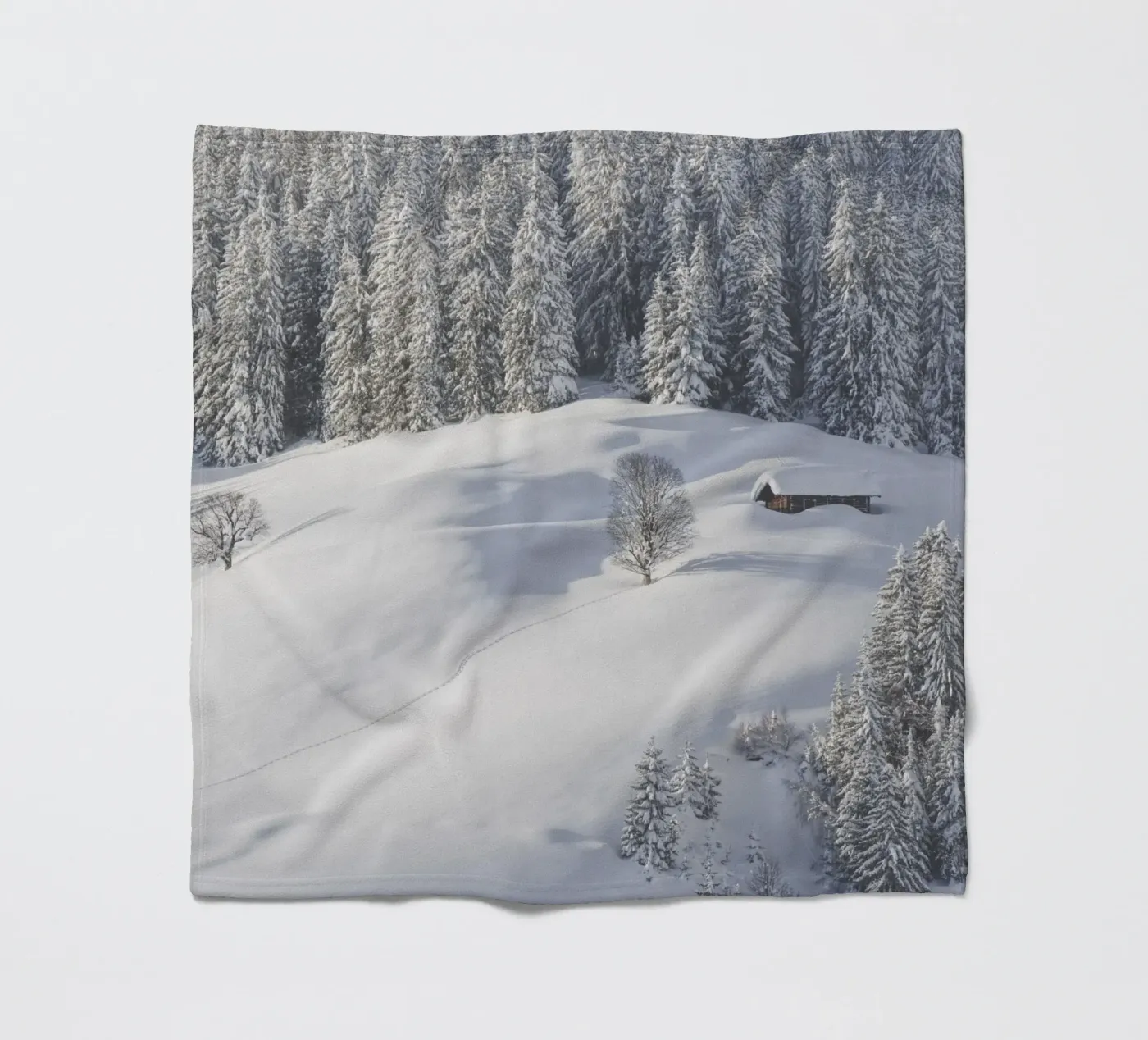 Let’s Rest a While fleece blanket by Nur Mut