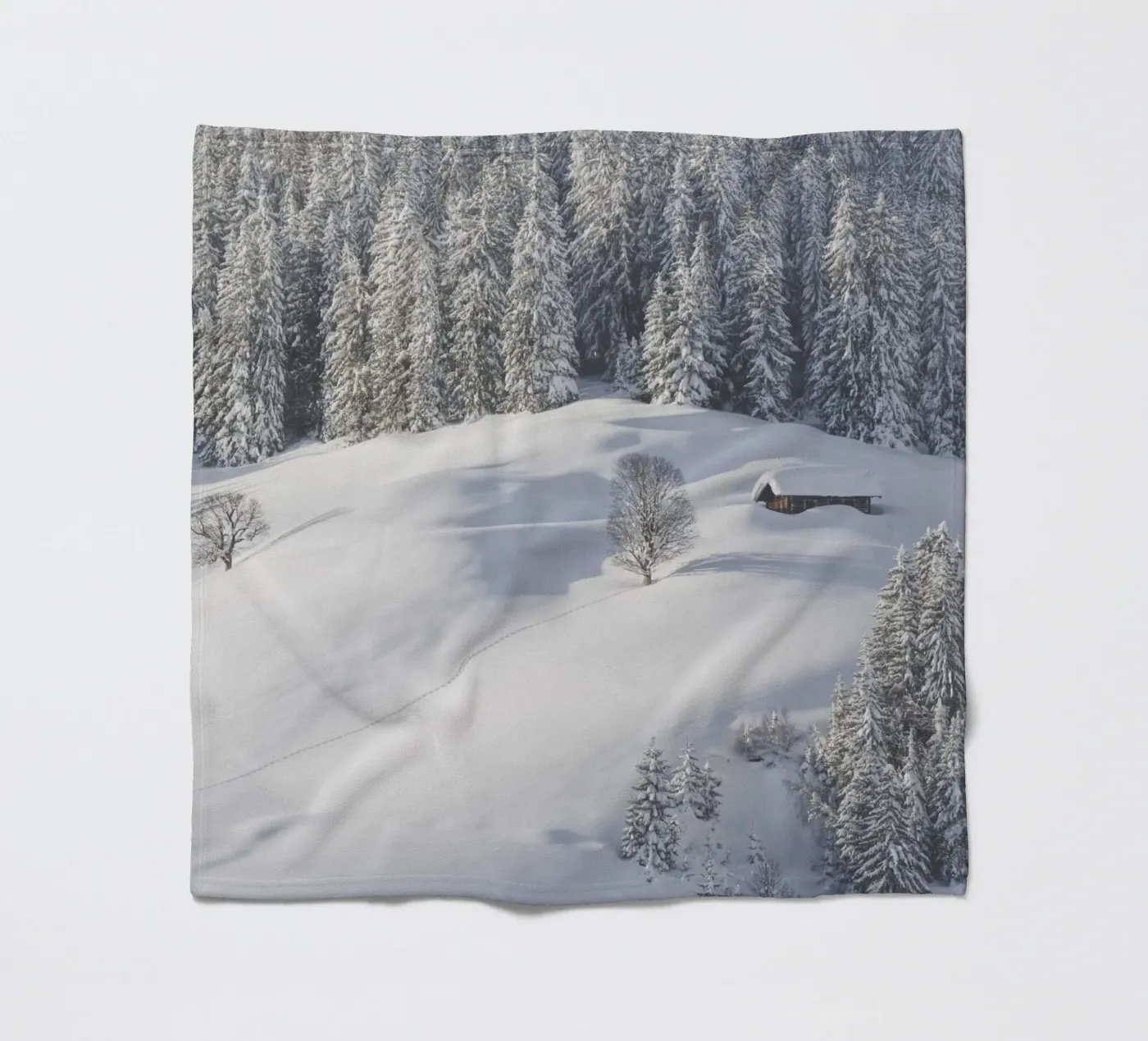 Let’s Rest a While fleece blanket by Nur Mut