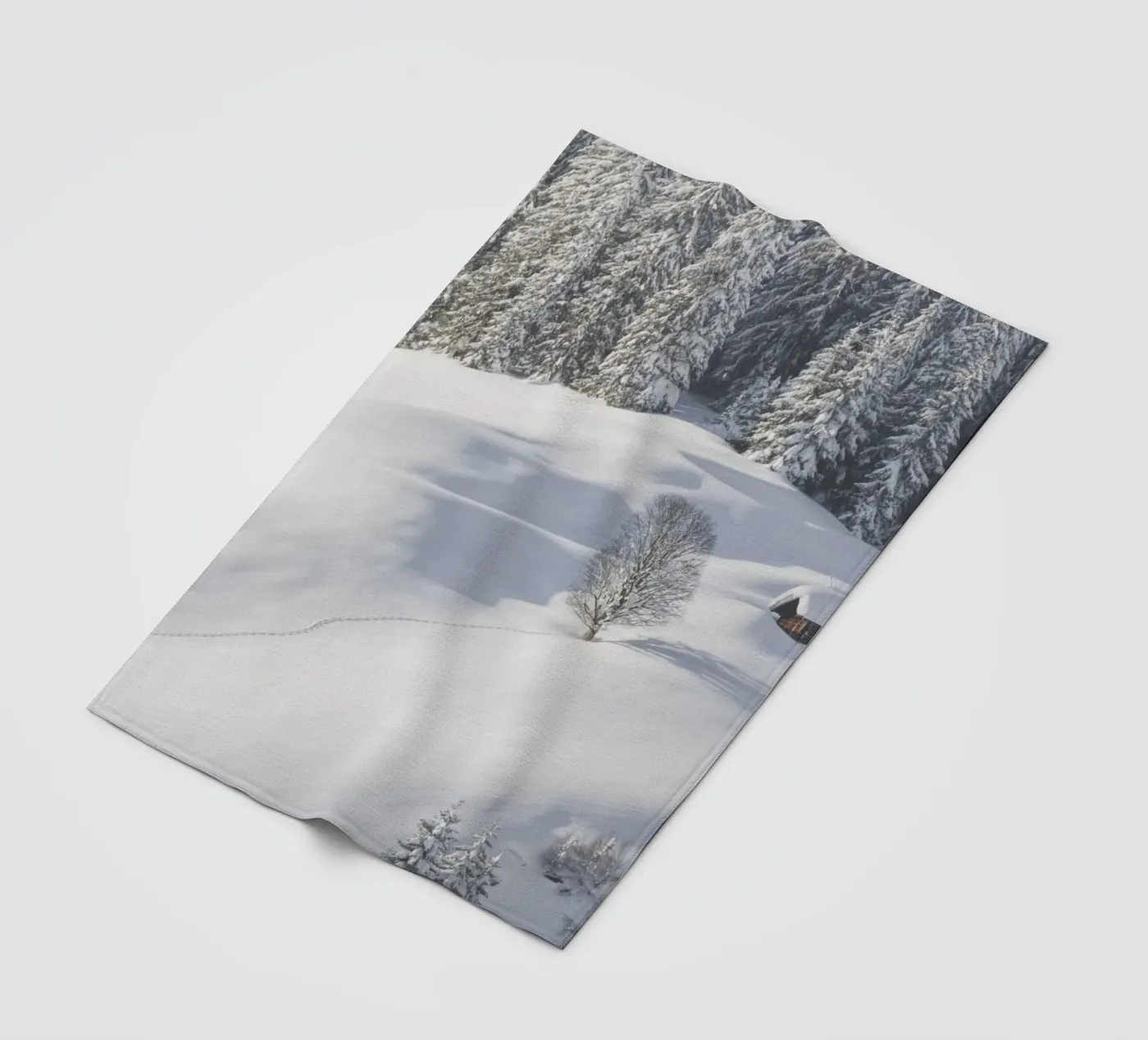 Let’s Rest a While fleece blanket by Nur Mut