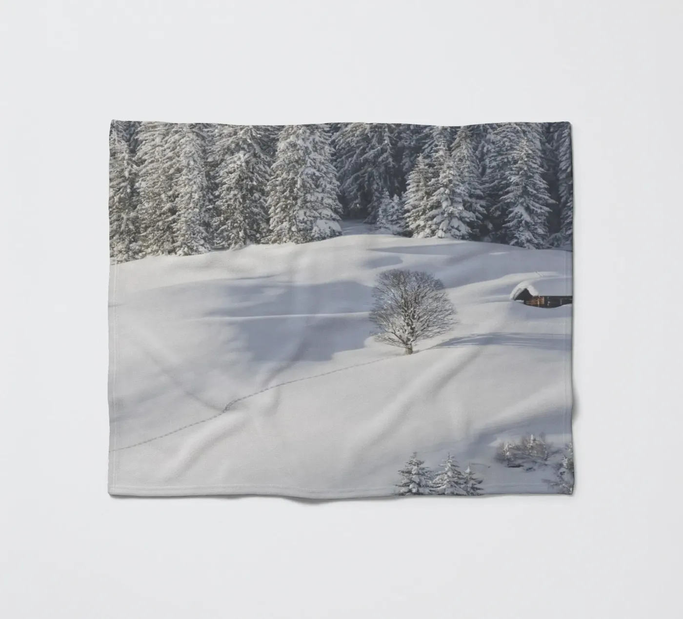 Let’s Rest a While fleece blanket by Nur Mut