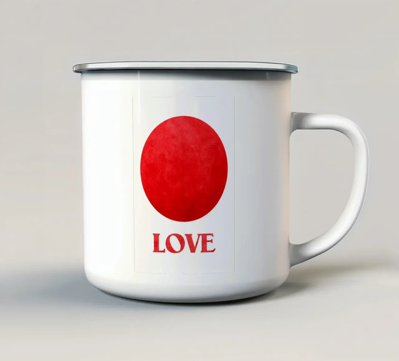 Circle of Love tazza in smalto da lovely lines
