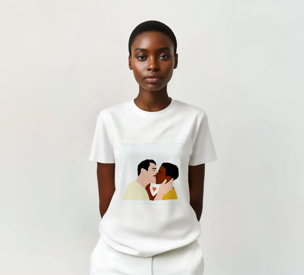 Embrassez qui vous voudrez II t-shirt da Céleste Wallaert