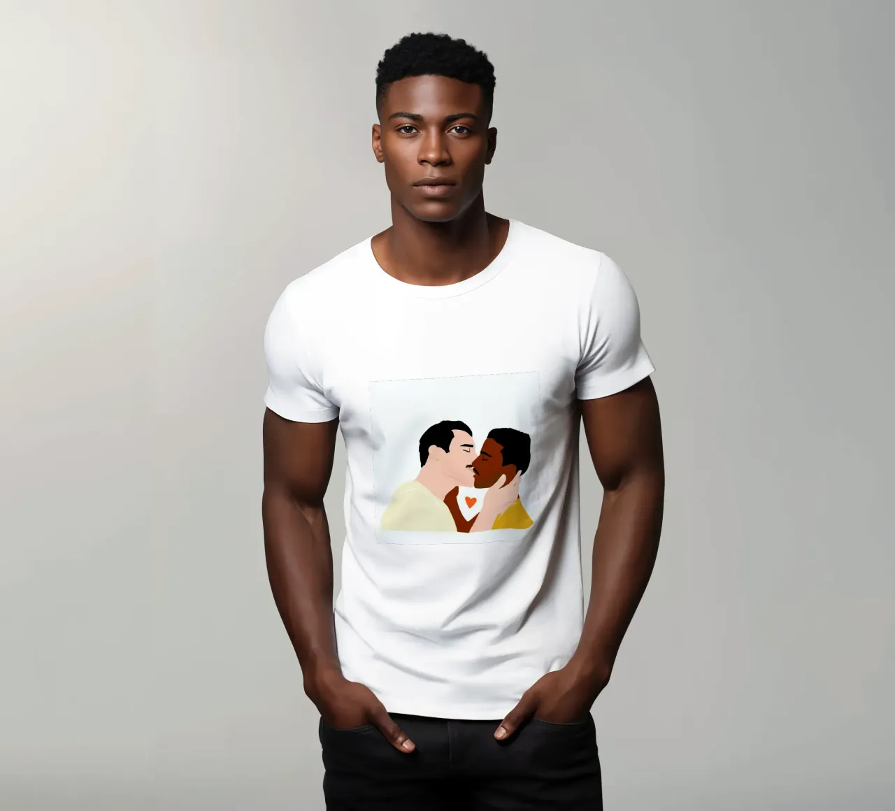 Embrassez qui vous voudrez II t-shirt da Céleste Wallaert
