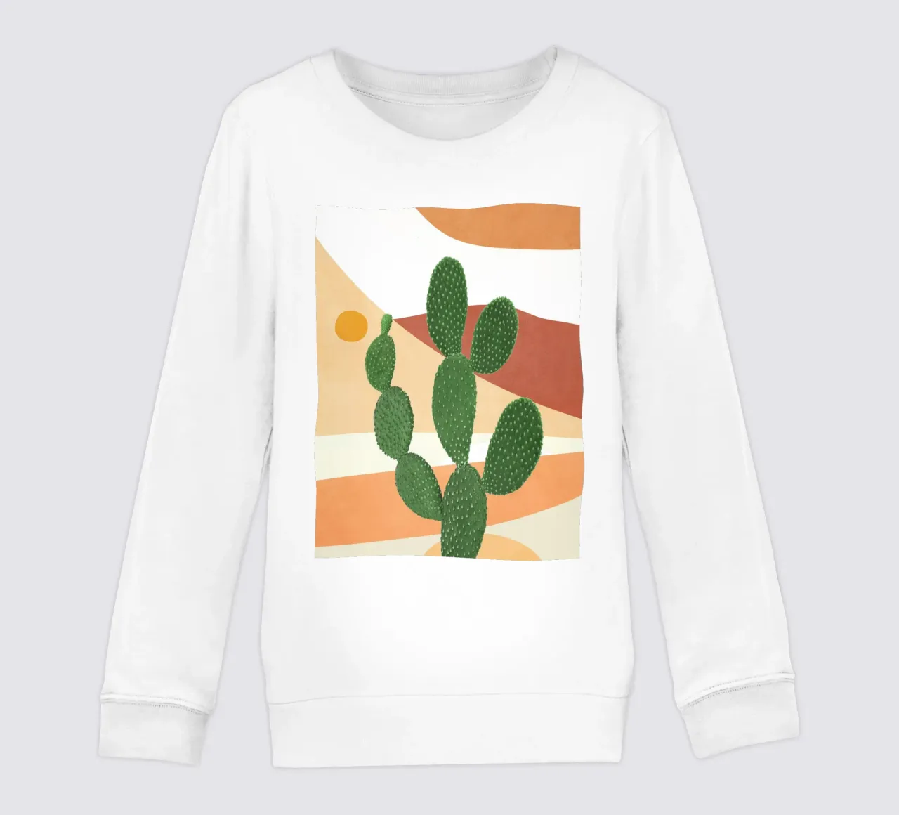 Abstract Cactus II felpa bambino da Flow Line