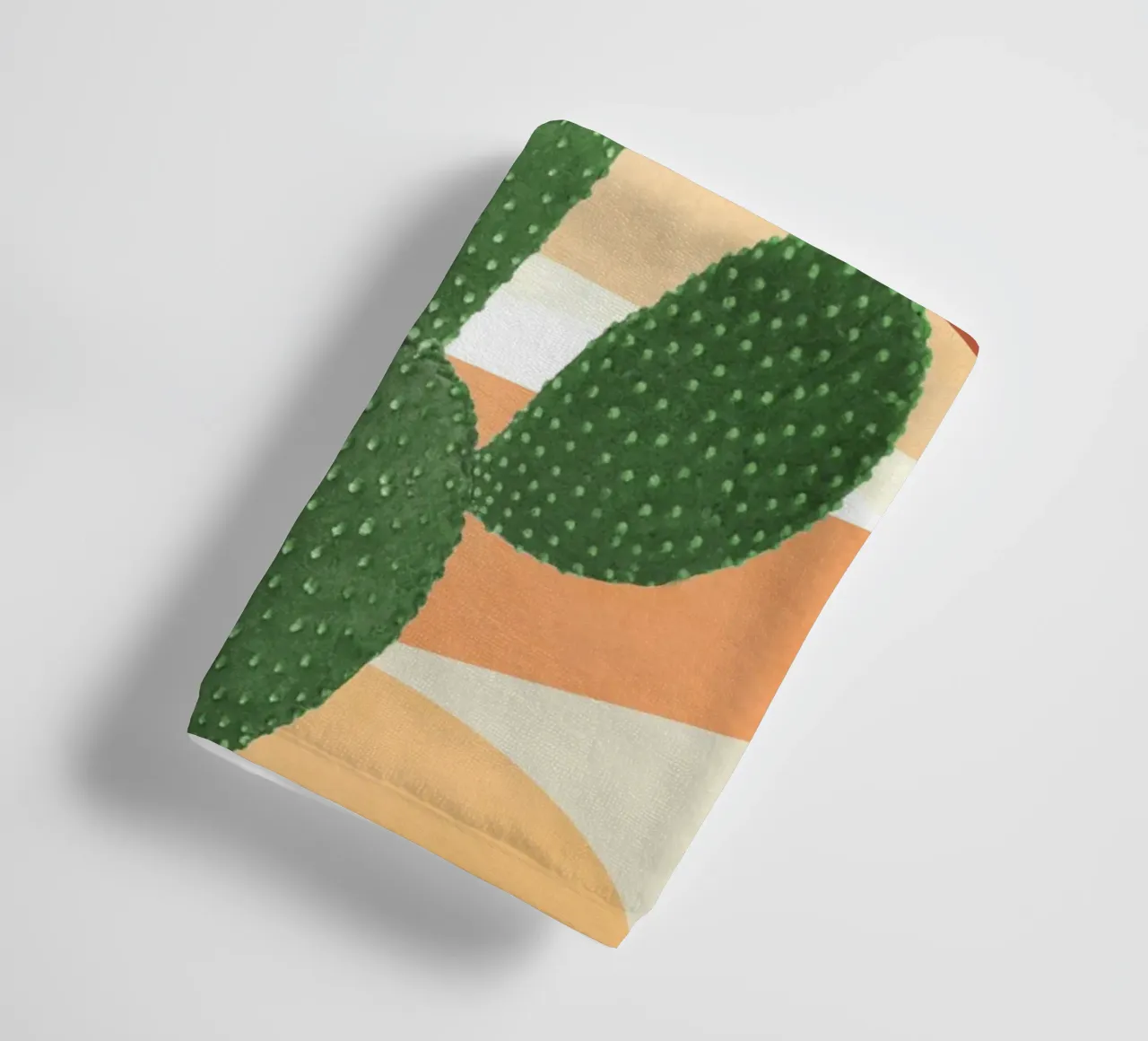 Abstract Cactus II asciugamano da bagno da Flow Line