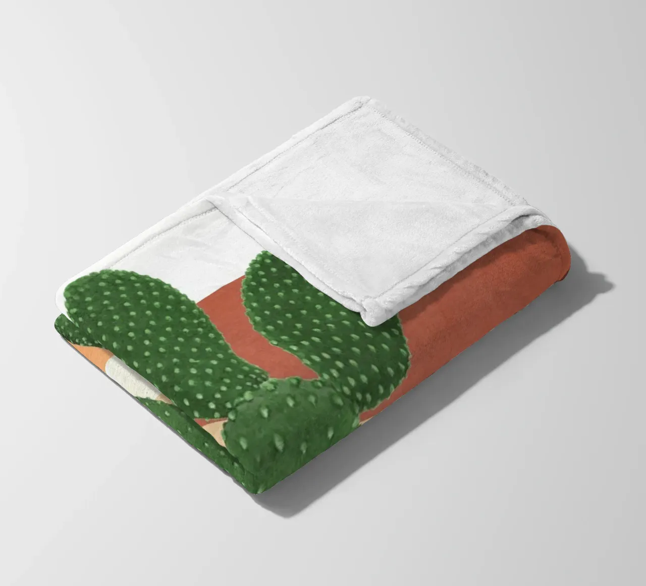Abstract Cactus II coperta in pile da Flow Line