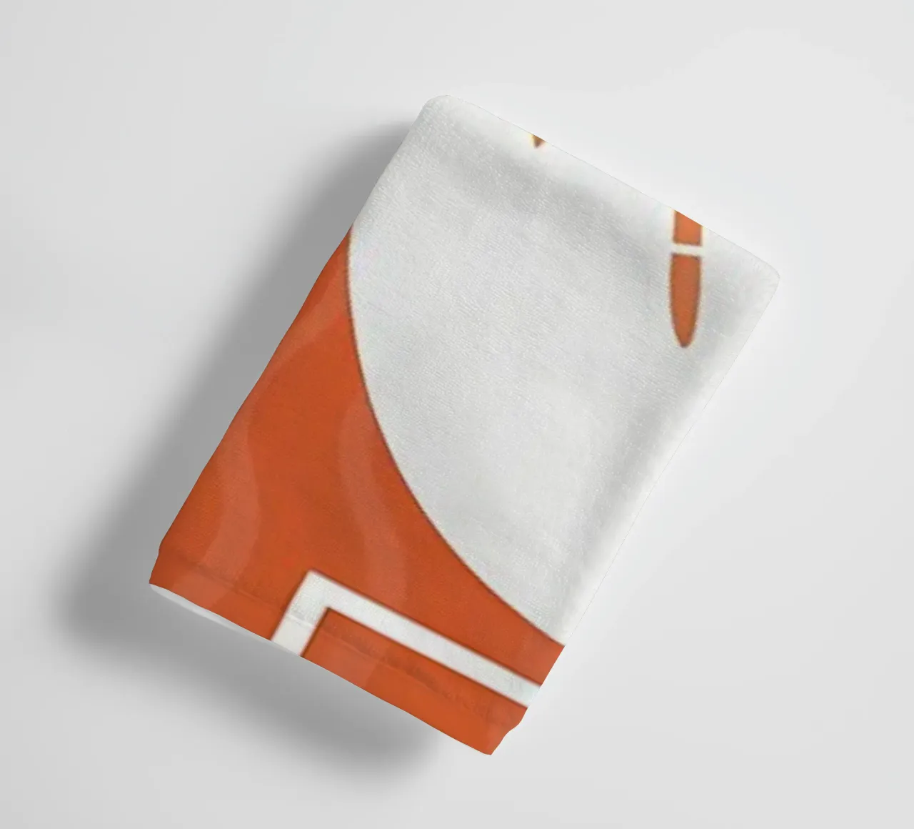 Abstract Retro Flower Design towel by diedrich
