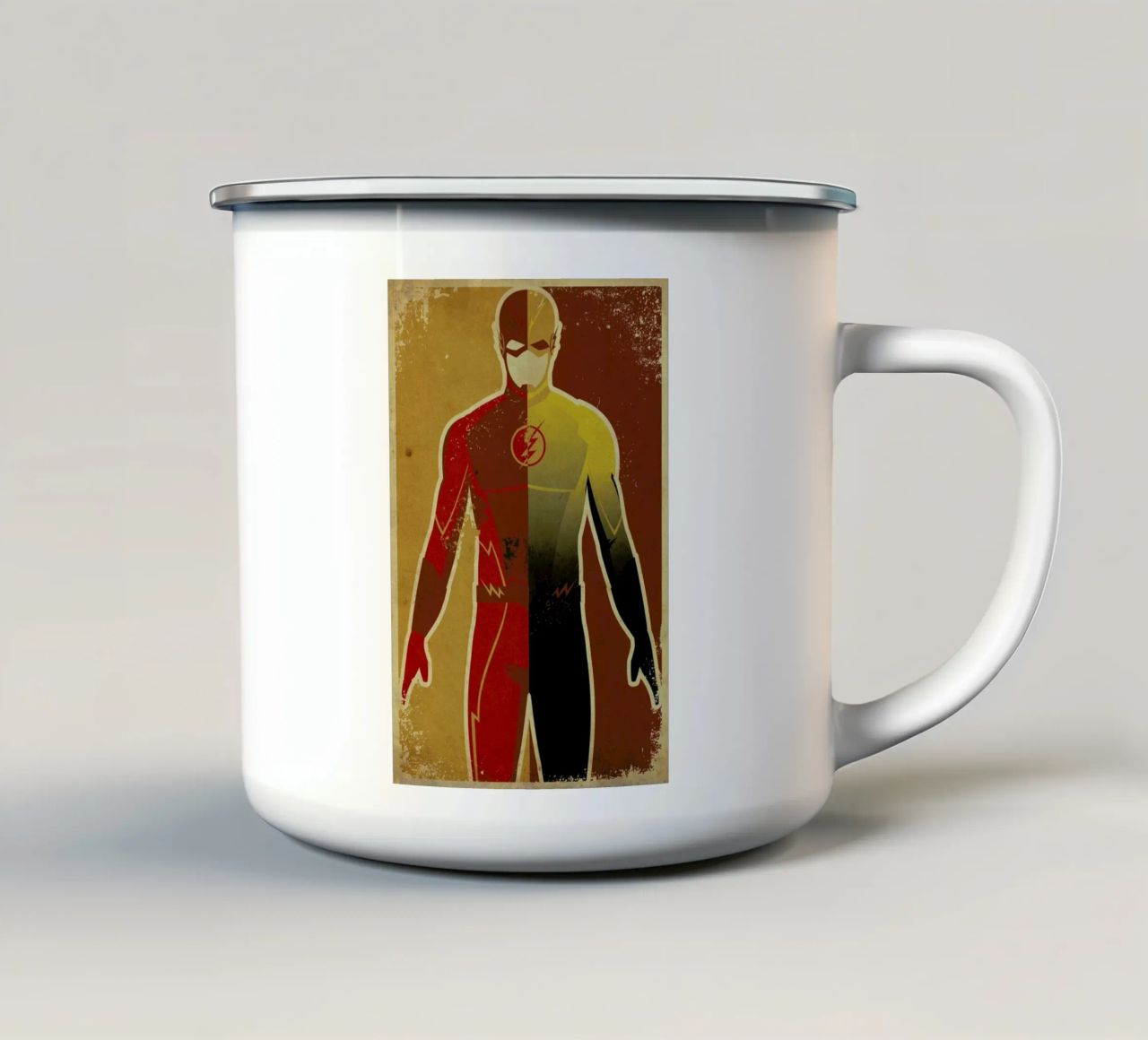 The Flash tazza in smalto da Danny Haas