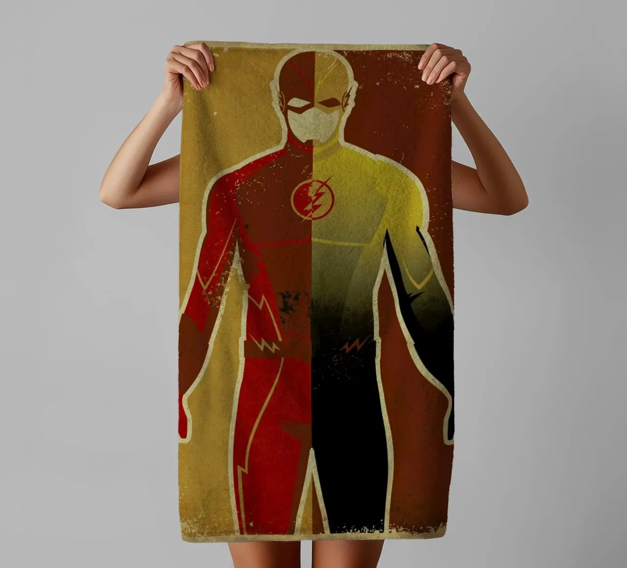 The Flash badhanddoek van Danny Haas