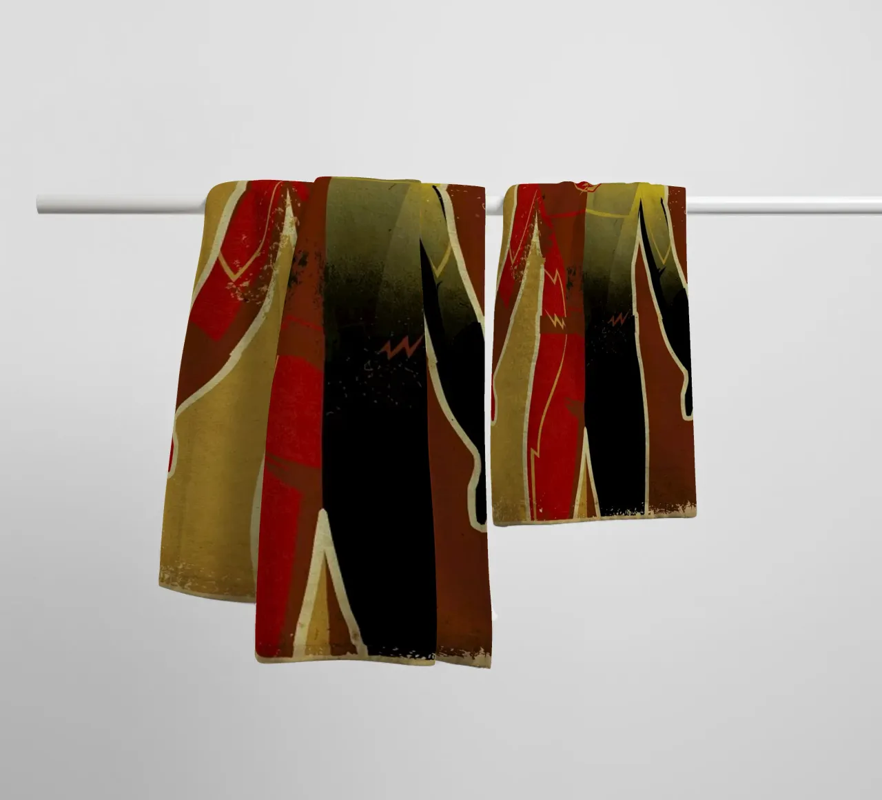 The Flash badhanddoek van Danny Haas