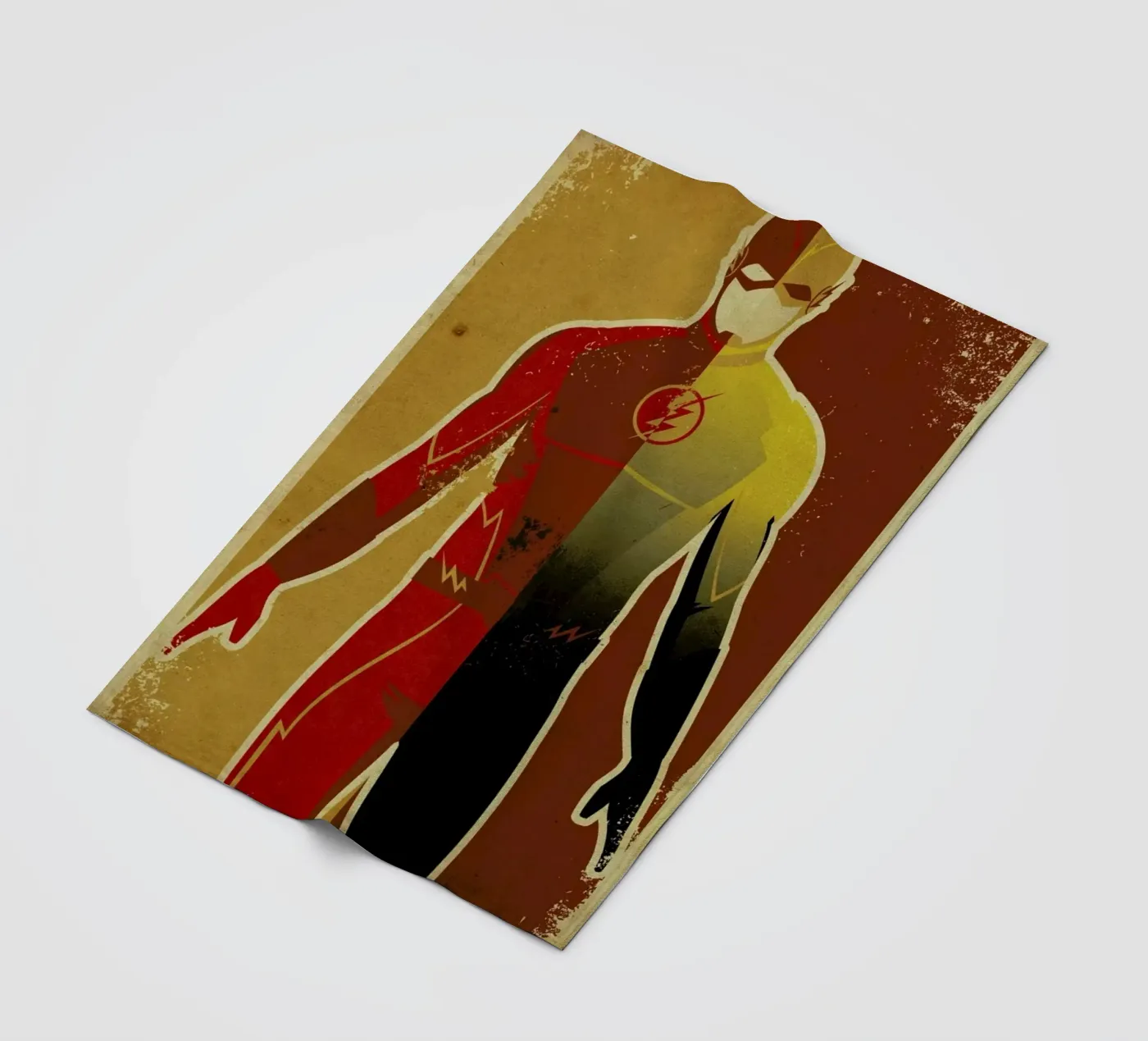 The Flash fleecedeken van Danny Haas