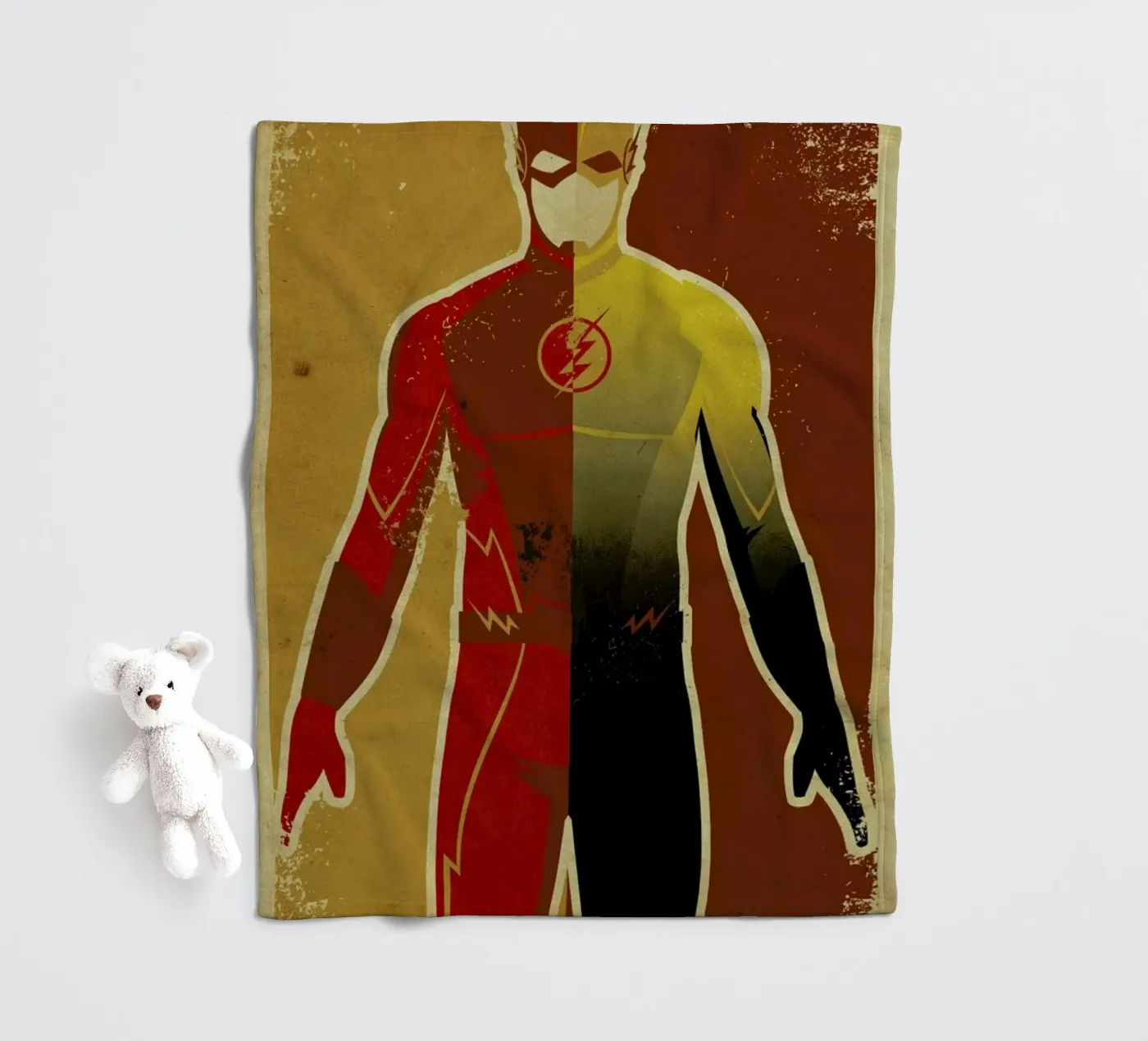 The Flash fleecedeken van Danny Haas