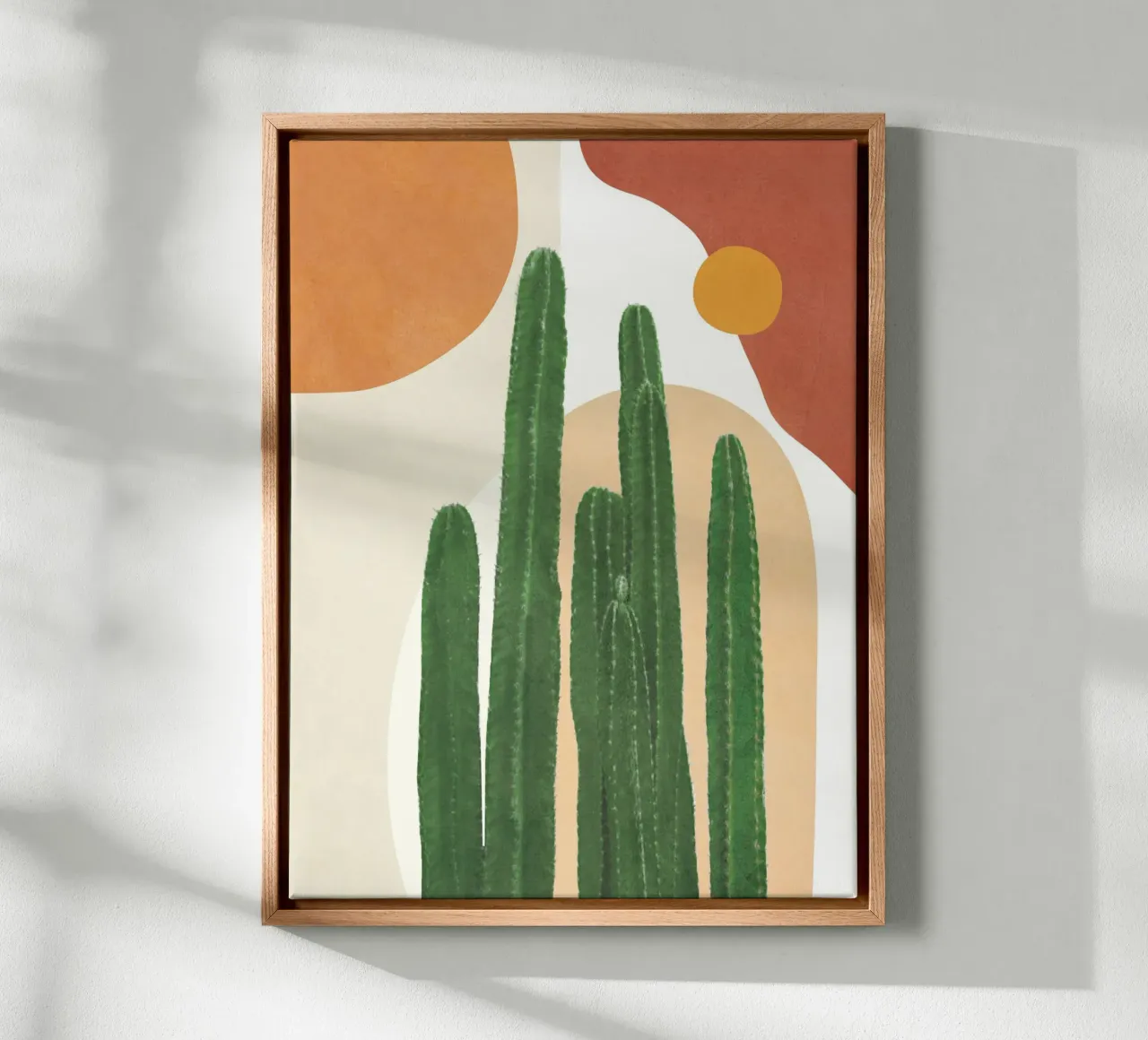 Abstract Cactus I tela da Flow Line