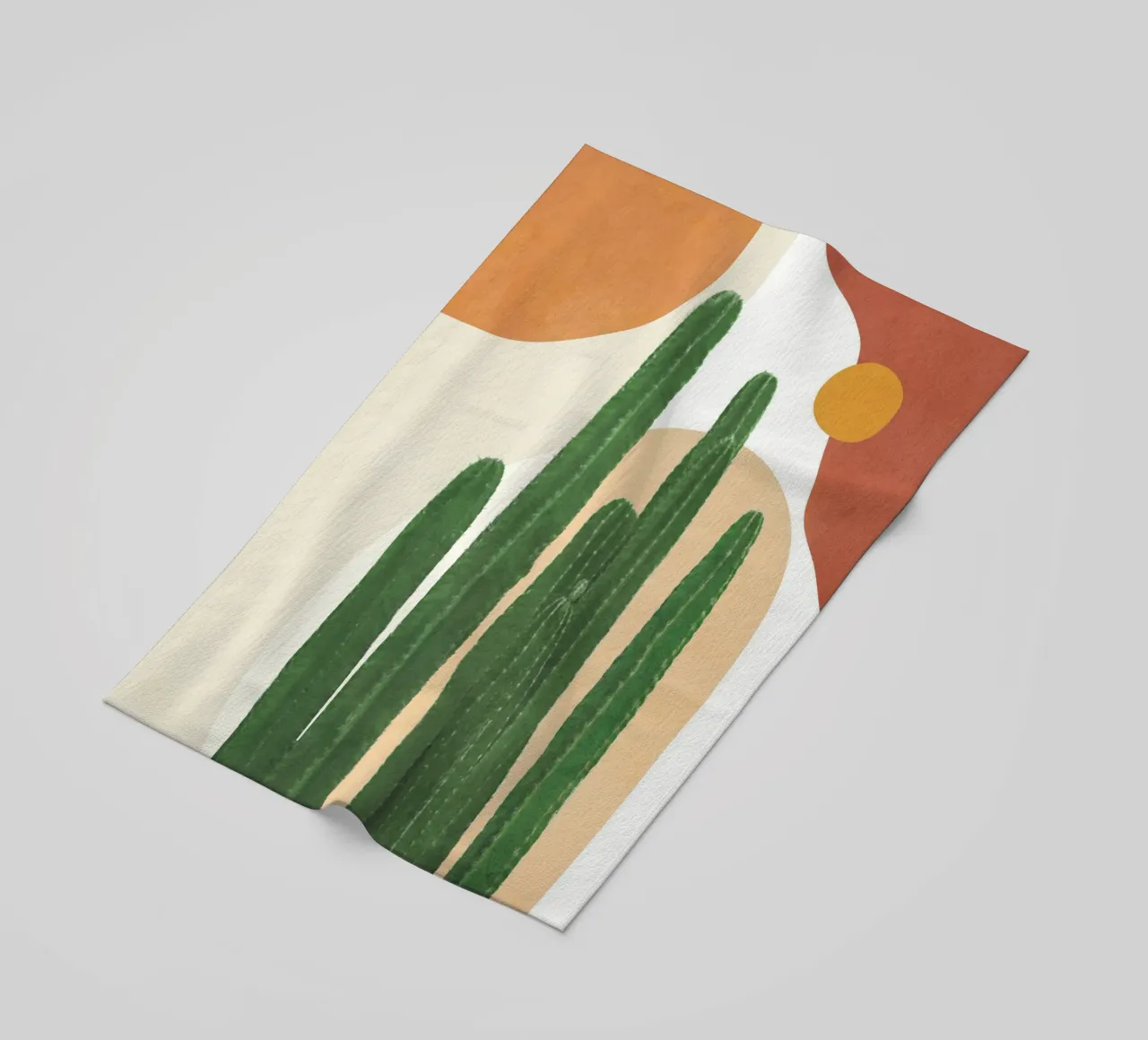 Abstract Cactus I telo mare da Flow Line