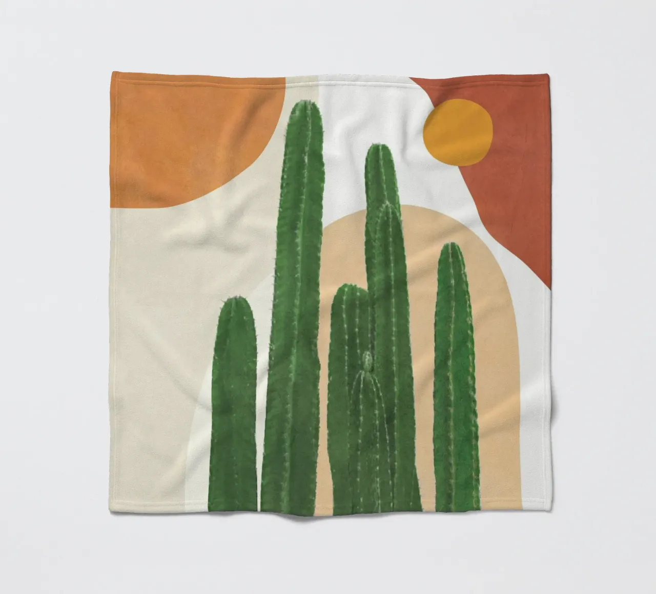 Abstract Cactus I coperta in pile da Flow Line